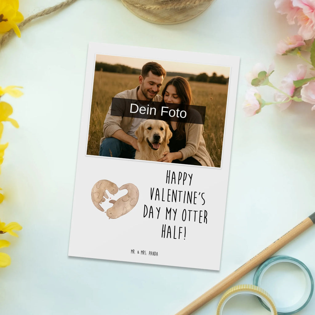 Personalisierte Foto Postkarte Otter Valentine Personalisierte Foto Postkarte, Liebe, Partner, Freund, Freundin, Ehemann, Ehefrau, Heiraten, Verlobung, Heiratsantrag, Liebesgeschenk, Jahrestag, Hocheitstag, Valentinstag, Geschenk für Frauen, Hochzeitstag, Mitbringsel, Geschenk für Freundin, Geschenk für Partner, Liebesbeweis, für Männer, für Ehemann