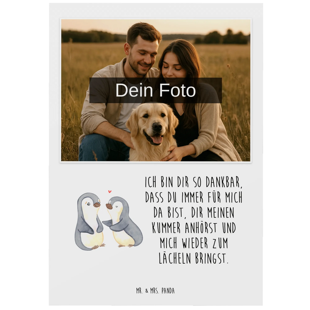 Personalisierte Foto Postkarte Pinguine trösten Personalisierte Foto Postkarte, Liebe, Partner, Freund, Freundin, Ehemann, Ehefrau, Heiraten, Verlobung, Heiratsantrag, Liebesgeschenk, Jahrestag, Hocheitstag, Liebesbeweis, Valentinstag, für Ehemann, für Männer, Geschenk für Partner, Hochzeitstag, Mitbringsel, Geschenk für Freundin, Geschenk für Frauen