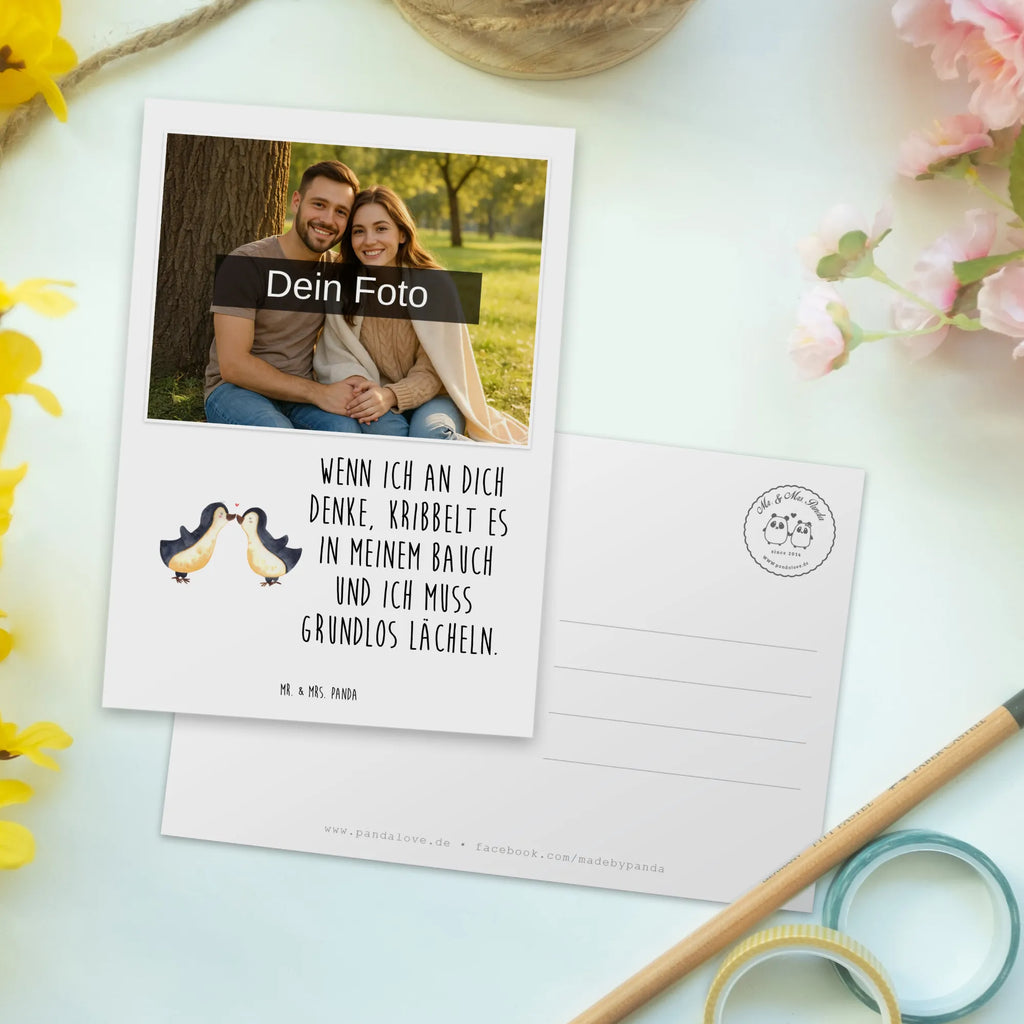 Personalized Photo Postcard penguins kiss Personalisierte Foto Postkarte, Liebe, Partner, Freund, Freundin, Ehemann, Ehefrau, Heiraten, Verlobung, Heiratsantrag, Liebesgeschenk, Jahrestag, Hocheitstag, Valentinstag, Geschenk für Frauen, Hochzeitstag, Mitbringsel, Geschenk für Freundin, Geschenk für Partner, Liebesbeweis, für Männer, für Ehemann