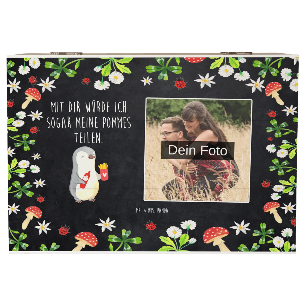Personalized Photo Wooden Box penguin French fries Personalisierte Foto Holzkiste, Liebe, Partner, Freund, Freundin, Ehemann, Ehefrau, Heiraten, Verlobung, Heiratsantrag, Liebesgeschenk, Jahrestag, Hocheitstag, Geschenk für Partner, Hochzeitstag, für Männer, Liebesbeweis, Valentinstag, für Ehemann, Geschenk für Freundin, Mitbringsel, Geschenk für Frauen