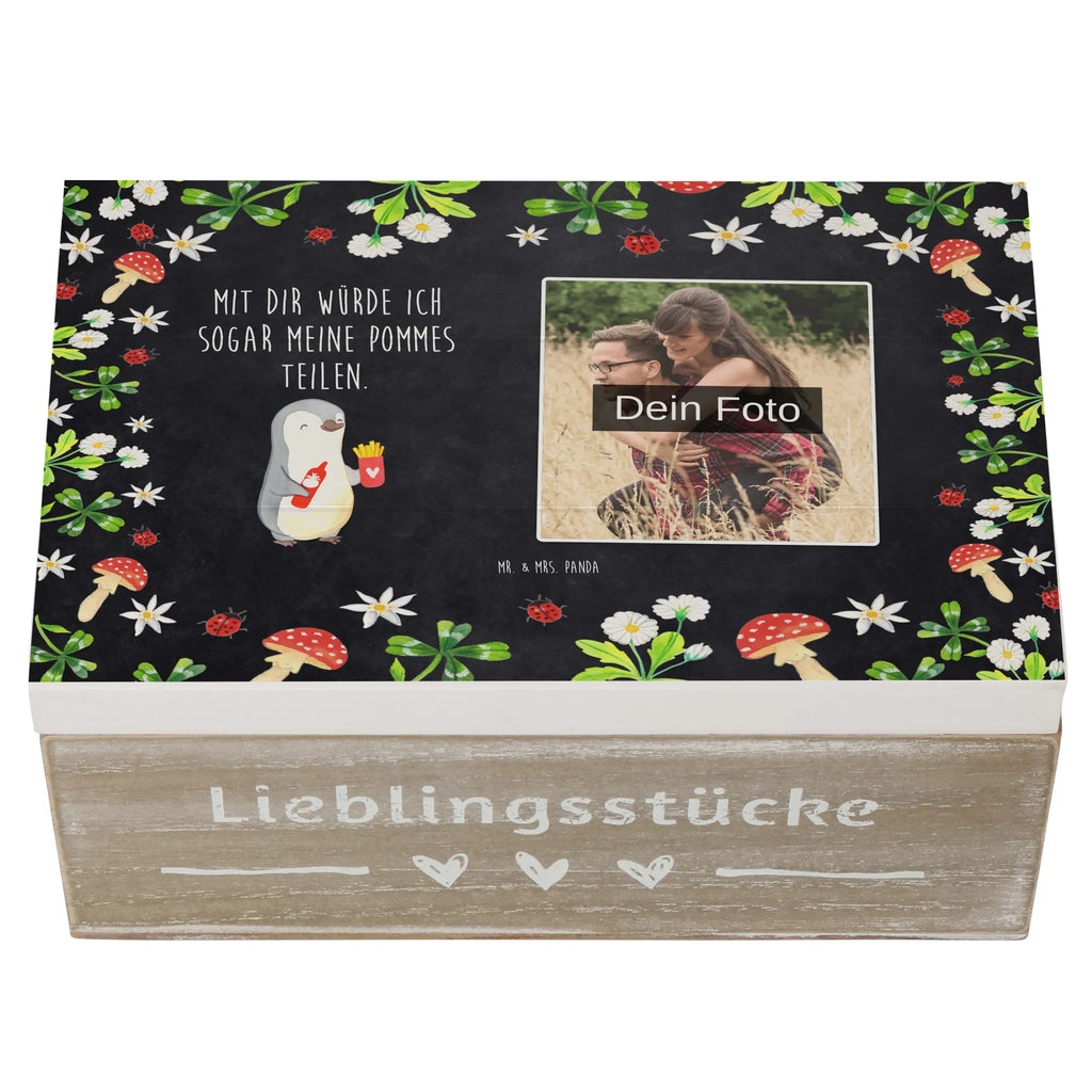 Personalized Photo Wooden Box penguin French fries Personalisierte Foto Holzkiste, Liebe, Partner, Freund, Freundin, Ehemann, Ehefrau, Heiraten, Verlobung, Heiratsantrag, Liebesgeschenk, Jahrestag, Hocheitstag, Geschenk für Partner, Hochzeitstag, für Männer, Liebesbeweis, Valentinstag, für Ehemann, Geschenk für Freundin, Mitbringsel, Geschenk für Frauen