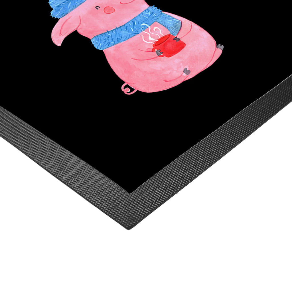 Personalized Photo Doormat Pig Mulled wine Personalisierte Foto Fußmatte, Winter, Weihnachten, Weihnachtsdeko, Nikolaus, Advent, Heiligabend, Wintermotiv, Glühschwein, Glühwein, Weihnachtsmarkt, Punsch