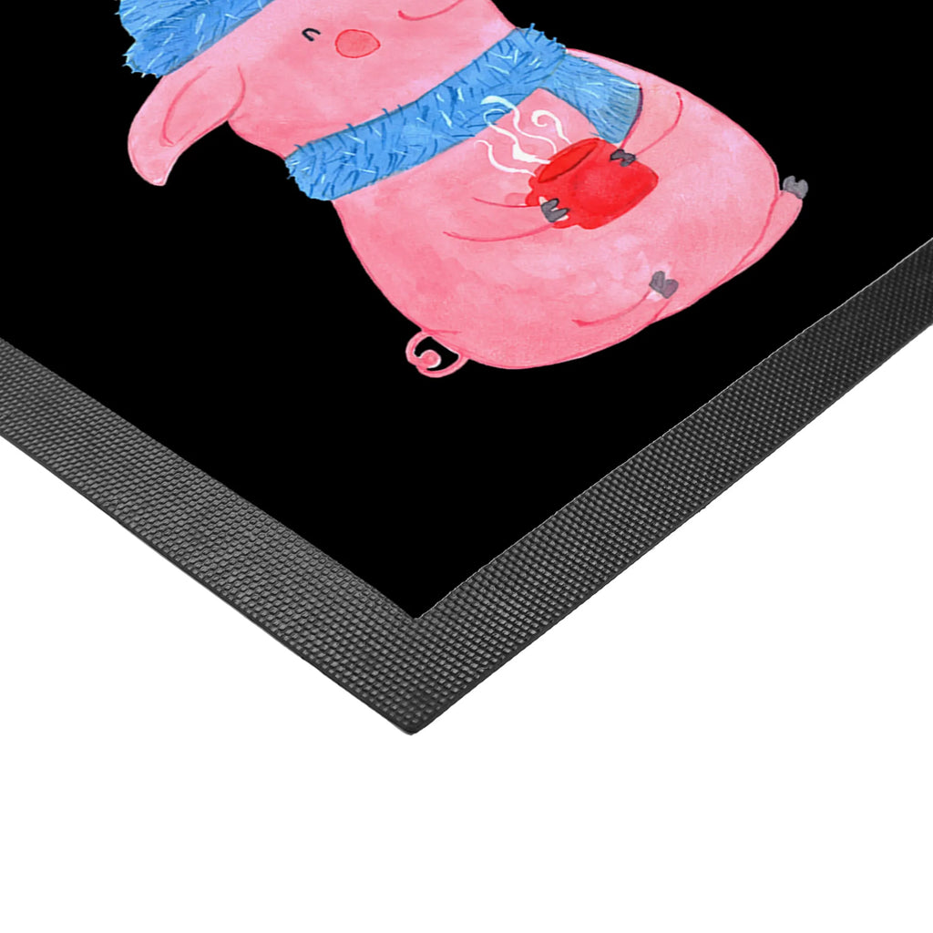 Personalized Photo Doormat Pig Mulled wine Personalisierte Foto Fußmatte, Winter, Weihnachten, Weihnachtsdeko, Nikolaus, Advent, Heiligabend, Wintermotiv, Glühschwein, Glühwein, Weihnachtsmarkt, Punsch