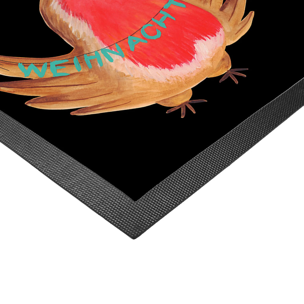 Personalized Photo Doormat robin Christmas Personalisierte Foto Fußmatte, Winter, Weihnachten, Weihnachtsdeko, Nikolaus, Advent, Heiligabend, Wintermotiv, Frohe Weihnachten, xmas, Weihnachtsmotiv, Weihnachtsgruß, Vogel
