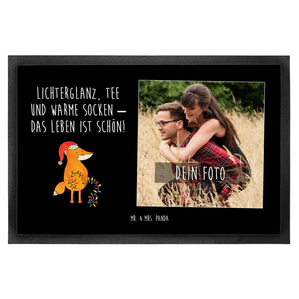 Personalisierte Foto Fußmatte Fuchs Weihnachten Personalisierte Foto Fußmatte, Winter, Weihnachten, Weihnachtsdeko, Nikolaus, Advent, Heiligabend, Wintermotiv, Fuchs, Füchse, Spruch schön, Geschenk Weihnachten, Weihnachtsmann, Weihnachtszeit