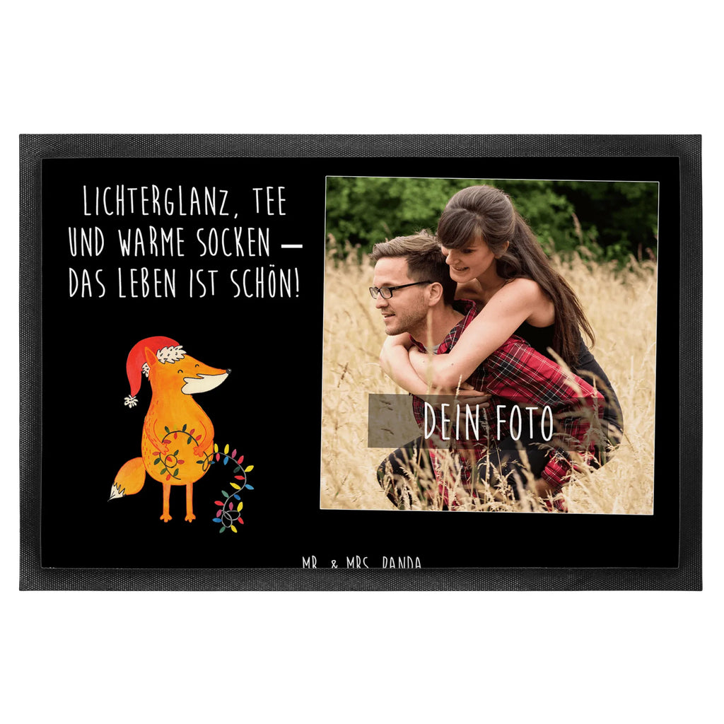 Personalisierte Foto Fußmatte Fuchs Weihnachten Personalisierte Foto Fußmatte, Winter, Weihnachten, Weihnachtsdeko, Nikolaus, Advent, Heiligabend, Wintermotiv, Fuchs, Füchse, Spruch schön, Geschenk Weihnachten, Weihnachtsmann, Weihnachtszeit