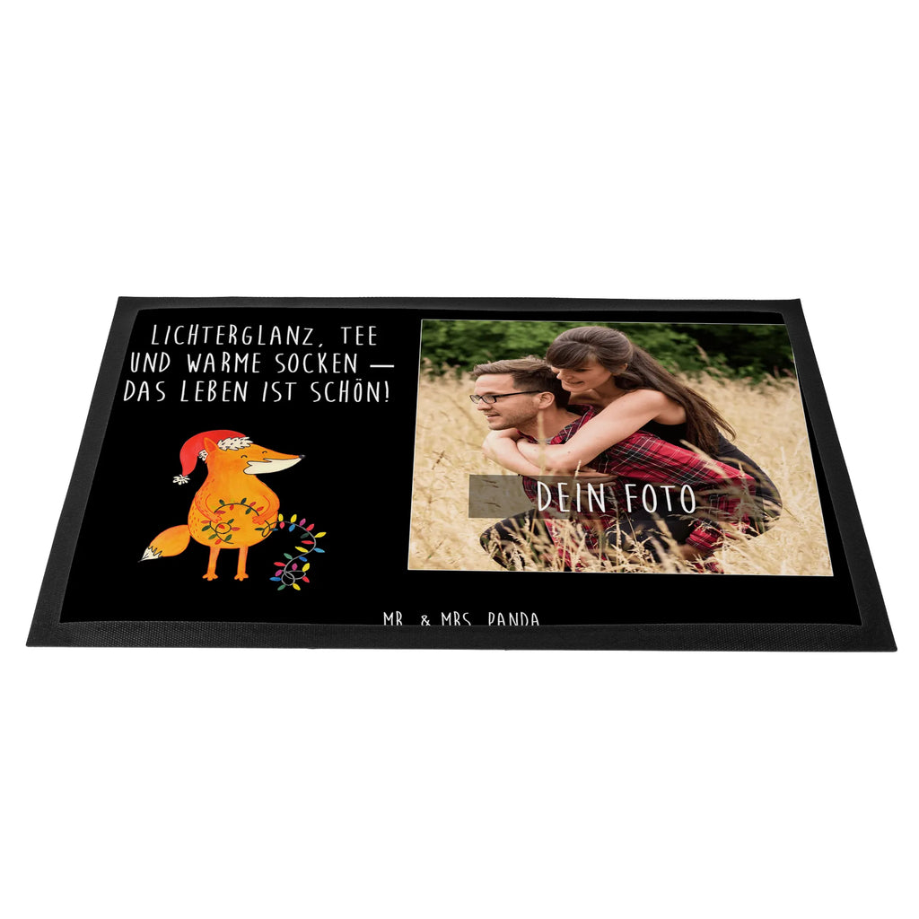Personalisierte Foto Fußmatte Fuchs Weihnachten Personalisierte Foto Fußmatte, Winter, Weihnachten, Weihnachtsdeko, Nikolaus, Advent, Heiligabend, Wintermotiv, Fuchs, Füchse, Spruch schön, Geschenk Weihnachten, Weihnachtsmann, Weihnachtszeit