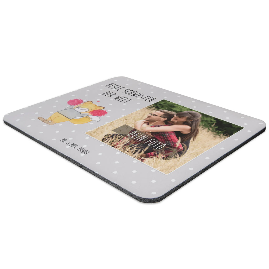 Personalized Photo Mousepad Fox best sister in the world Personalisiertes Foto Mauspad, für, Dankeschön, Geschenk, Schenken, Geburtstag, Geburtstagsgeschenk, Geschenkidee, Danke, Bedanken, Mitbringsel, Freude machen, Geschenktipp, Beste, Kleinigkeit, Tochter, Familie, Sister, Schwester, Geschwister, Schwesterherz