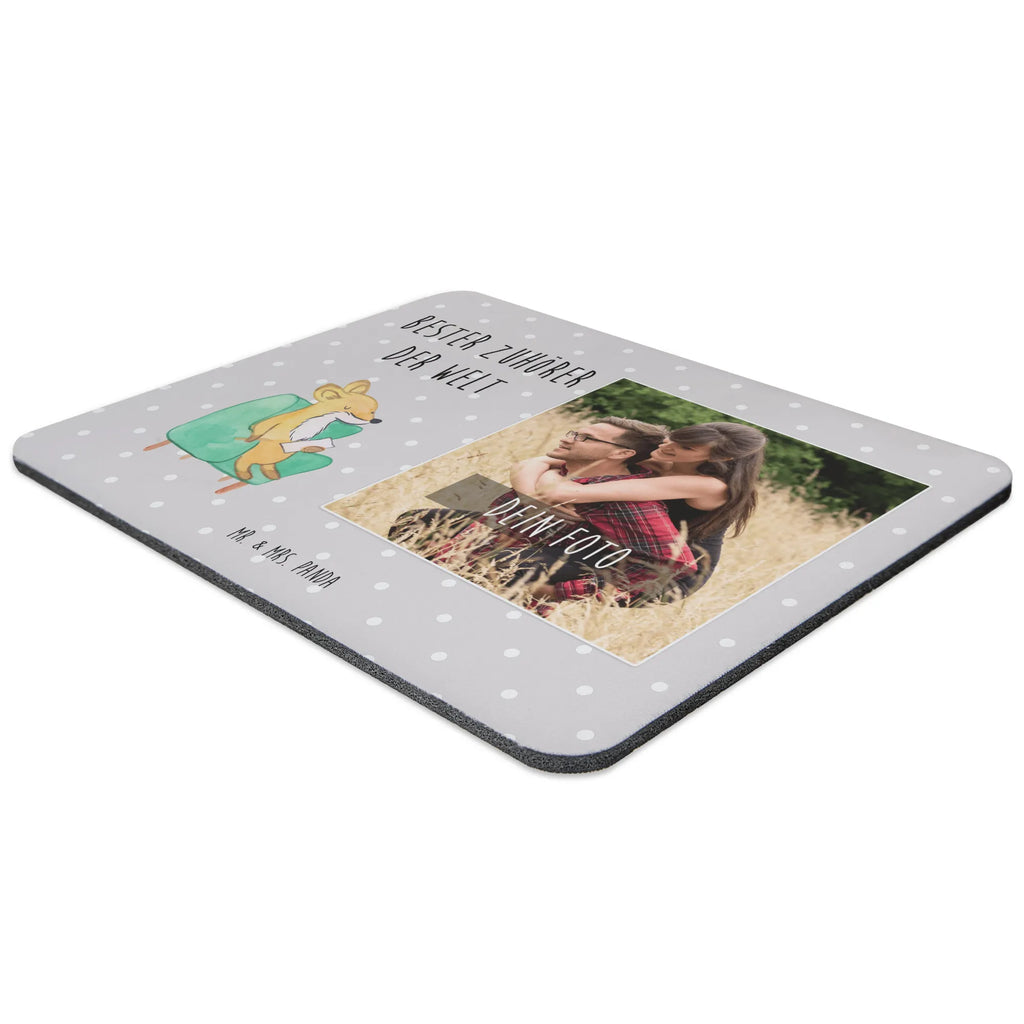 Personalisiertes Foto Mauspad Fuchs Bester Zuhörer der Welt Personalisiertes Foto Mauspad, für, Dankeschön, Geschenk, Schenken, Geburtstag, Geburtstagsgeschenk, Geschenkidee, Danke, Bedanken, Mitbringsel, Freude machen, Geschenktipp, Freundin, offenes Ohr, Zuhörer, Freund, Hilfe, Hilfsbereit