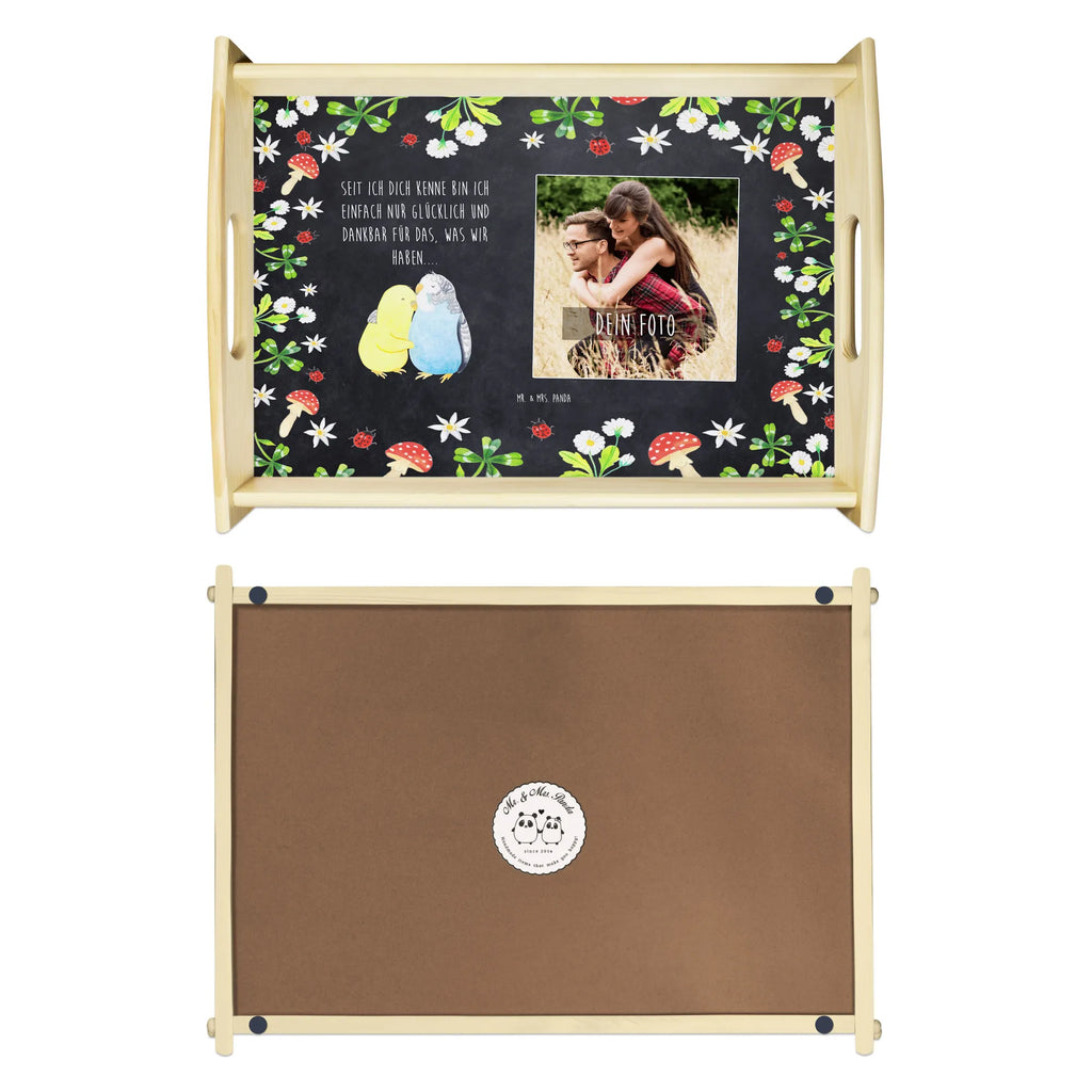 Personalisiertes Foto Serviertablett Wellensittich Liebe Personalisiertes Service Tablett, Liebe, Partner, Freund, Freundin, Ehemann, Ehefrau, Heiraten, Verlobung, Heiratsantrag, Liebesgeschenk, Jahrestag, Hocheitstag, Wellensittich, Kuscheln, Vögel, Nähe, Vertrauen