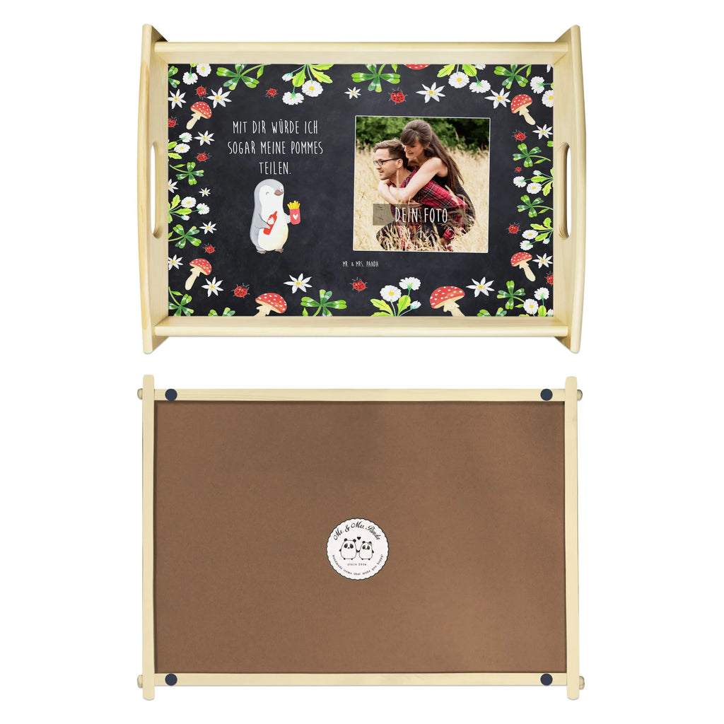 Personalisiertes Foto Serviertablett Pinguin Pommes Personalisiertes Service Tablett, Liebe, Partner, Freund, Freundin, Ehemann, Ehefrau, Heiraten, Verlobung, Heiratsantrag, Liebesgeschenk, Jahrestag, Hocheitstag, Mitbringsel, Geschenk für Partner, Geschenk für Freundin, Hochzeitstag, Liebesbeweis, Geschenk für Frauen, für Männer, für Ehemann, Valentinstag