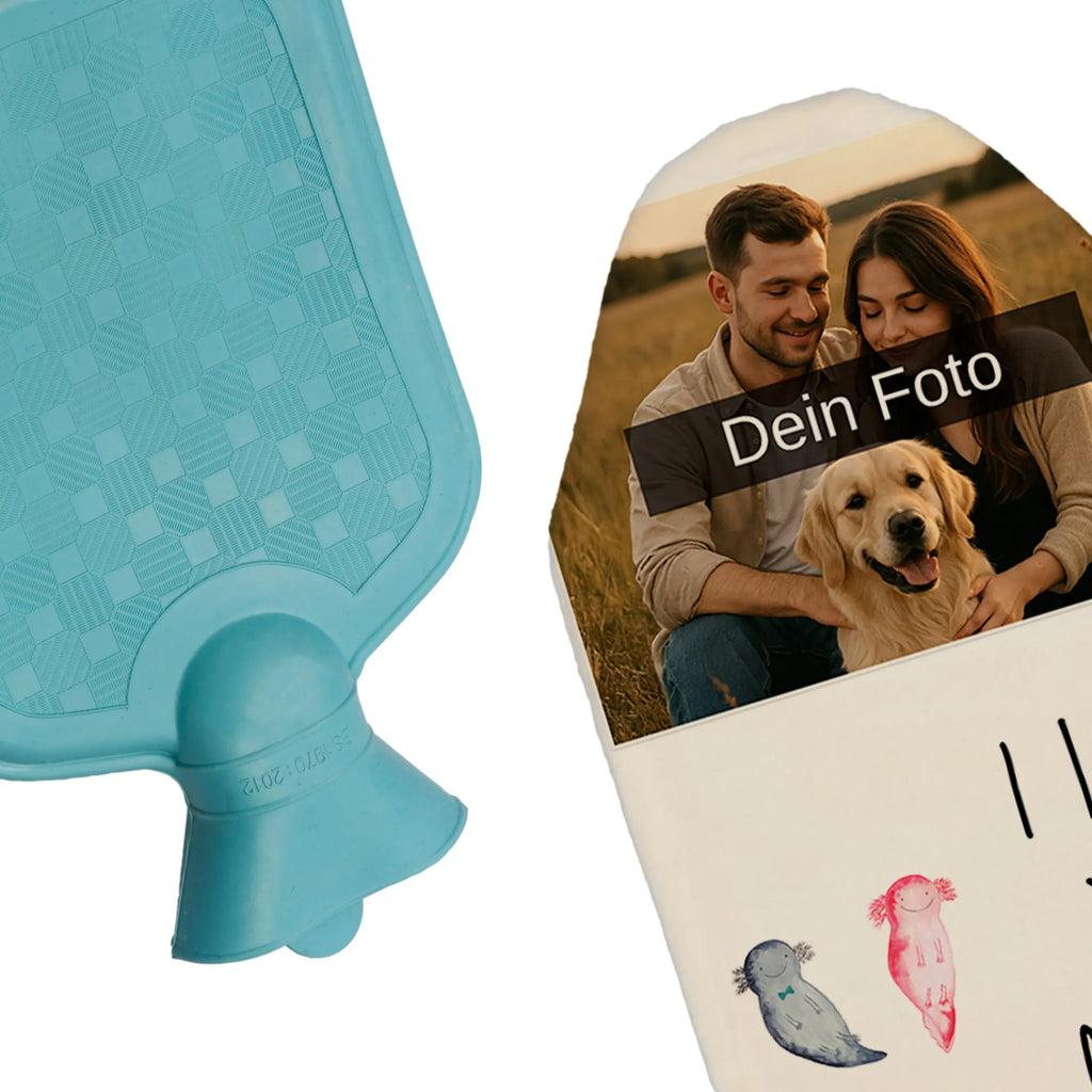Personalized Photo Hot Water Bottle axolotl Love Personalisierte Foto Wärmflasche, Liebe, Partner, Freund, Freundin, Ehemann, Ehefrau, Heiraten, Verlobung, Heiratsantrag, Liebesgeschenk, Jahrestag, Hocheitstag, Geschenk für Partner, Liebesbeweis, Mitbringsel, für Ehemann, Geschenk für Freundin, Geschenk für Frauen, Hochzeitstag, Valentinstag, für Männer
