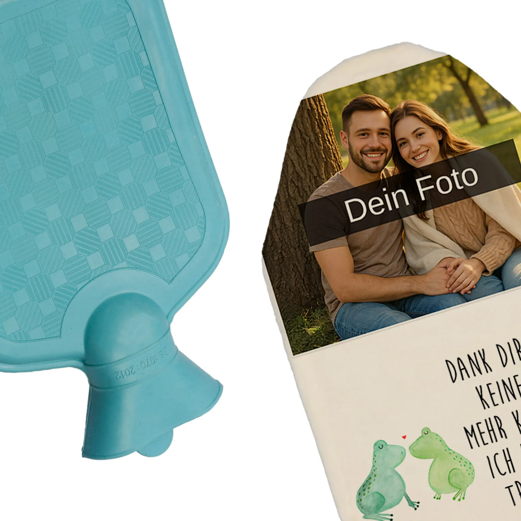 Personalized Photo Hot Water Bottle Frogs in love Personalisierte Foto Wärmflasche, Liebe, Partner, Freund, Freundin, Ehemann, Ehefrau, Heiraten, Verlobung, Heiratsantrag, Liebesgeschenk, Jahrestag, Hocheitstag, Hochzeitstag, Frösche, Verheiratet, Fröschchen, Liebesbeweis, Froschkönig, Verlobt, Geschenk Freund, Verliebt, Geschenk Hochzeit, Geschenk Freundin, Frosch