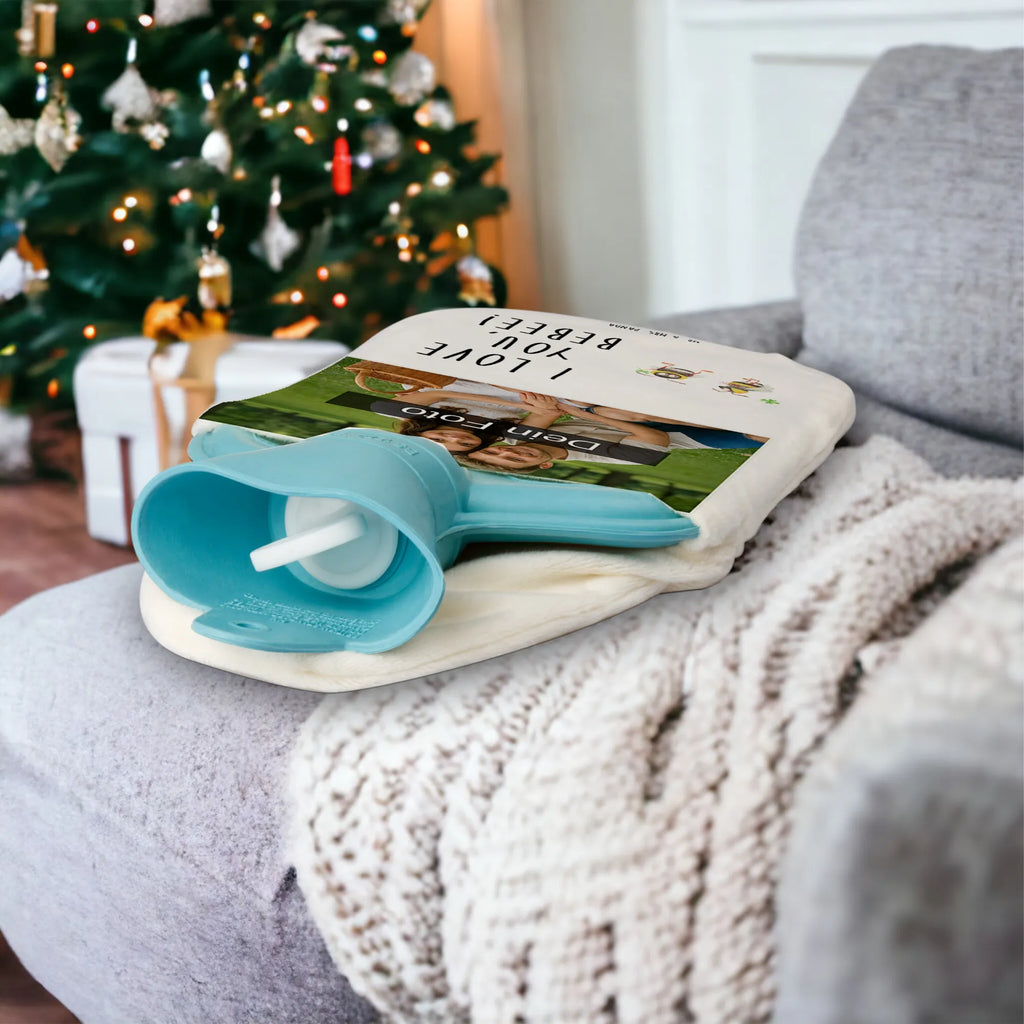 Personalized Photo Hot Water Bottle bees Pair Personalisierte Foto Wärmflasche, Liebe, Partner, Freund, Freundin, Ehemann, Ehefrau, Heiraten, Verlobung, Heiratsantrag, Liebesgeschenk, Jahrestag, Hocheitstag, für Männer, für Ehemann, Schildkröten, Geschenk für Frauen, Valentinstag, verliebte Schildkröten, Geschenk für Partner, Hochzeitstag, Geschenk für Freundin, Liebesbeweis, Mitbringsel