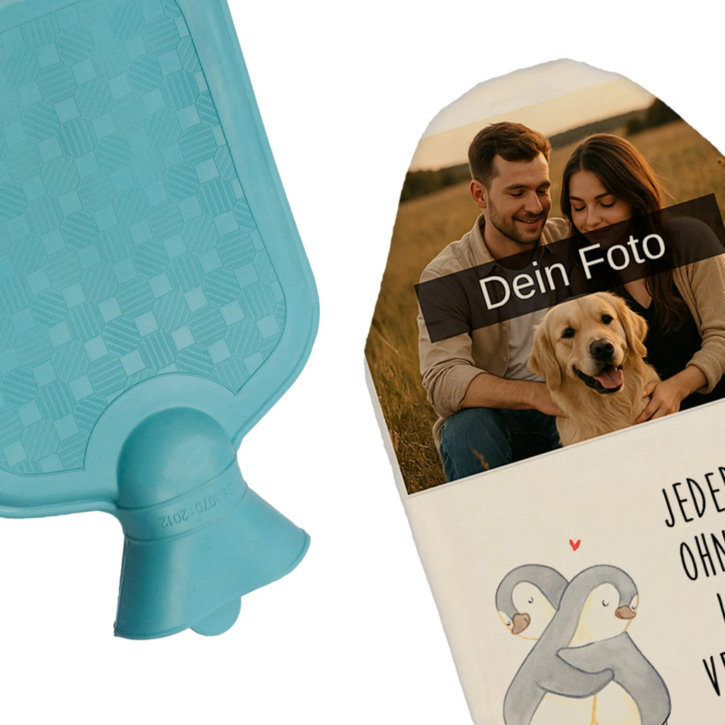 Personalized Photo Hot Water Bottle penguins Cuddle Personalisierte Foto Wärmflasche, Liebe, Partner, Freund, Freundin, Ehemann, Ehefrau, Heiraten, Verlobung, Heiratsantrag, Liebesgeschenk, Jahrestag, Hocheitstag, Valentinstag, Geschenk für Frauen, für Ehemann, für Männer, Liebesbeweis, Geschenk für Partner, Hochzeitstag, Mitbringsel, Geschenk für Freundin