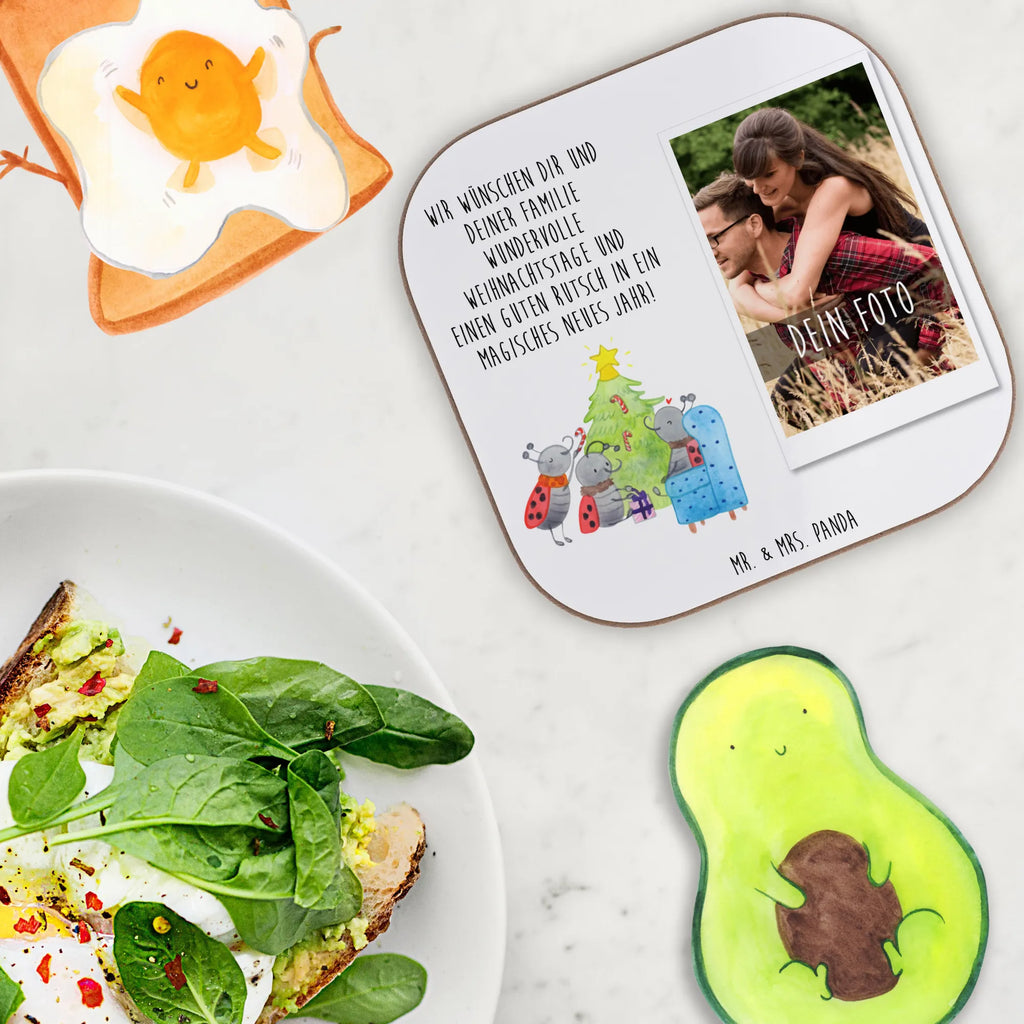 Personalized Photo Coaster Christmas Smörle Personalisierter Foto Untersetzer, Winter, Weihnachten, Weihnachtsdeko, Nikolaus, Advent, Heiligabend, Wintermotiv, Weihnachtsbaum, Tannennadeln, Geschenk, Pfefferminzstange