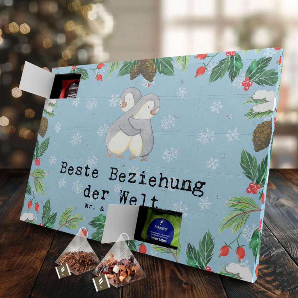 Tee Adventskalender Pinguin Beste Beziehung der Welt Adventskalender, Adventskalender mit Tee, Tee Adventskalender, Geschenkidee, Geschenk, Schenken, Mitbringsel, Geburtstag, Geburtstagsgeschenk, für, Danke, Dankeschön, Bedanken, Freude machen, Geschenktipp, Liebesgeschenk, Beziehung, Miteinander gehen, Verlieb, Liebe, Zusammen sein