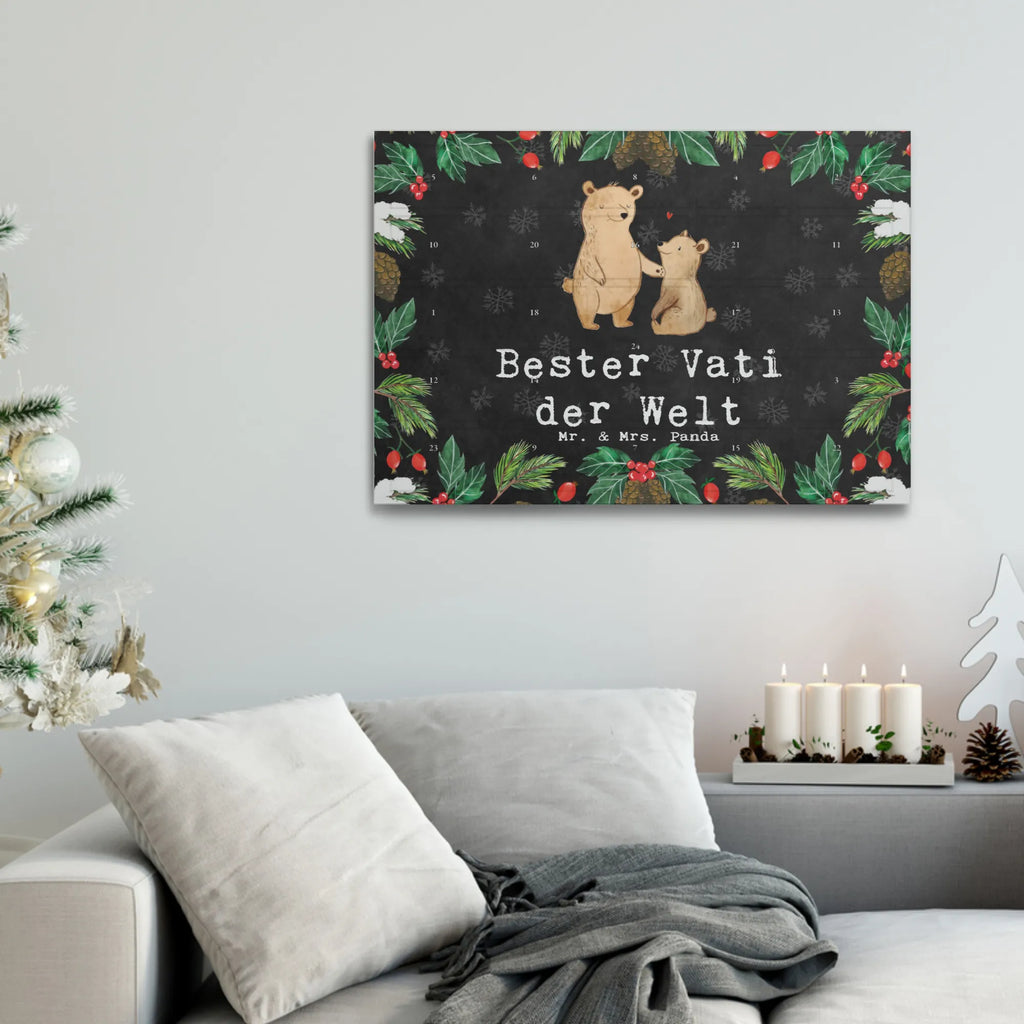 Tee Adventskalender Bär Bester Vati der Welt Adventskalender, Adventskalender mit Tee, Tee Adventskalender, Geschenkidee, Geschenk, Schenken, Mitbringsel, Geburtstag, Geburtstagsgeschenk, für, Danke, Dankeschön, Bedanken, Freude machen, Geschenktipp, Geschenk Vater, Papi, Mann, Dad, Kleinigkeit, Vati, Familie, Daddy, Vater, Paps, Papa, Eltern, Bester