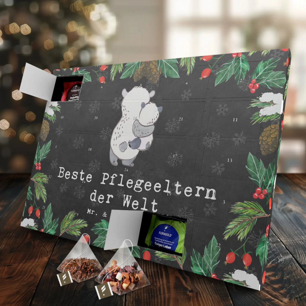 Tee Adventskalender Panda Beste Pflegeeltern der Welt Adventskalender, Adventskalender mit Tee, Tee Adventskalender, Geschenkidee, Geschenk, Schenken, Mitbringsel, Geburtstag, Geburtstagsgeschenk, für, Danke, Dankeschön, Bedanken, Freude machen, Geschenktipp, Papa, Mama, Papi, Elternpaar, Eltern, Mami, Pflegekind, Pflegeeltern, Adoption, Mama und Papa, Familie