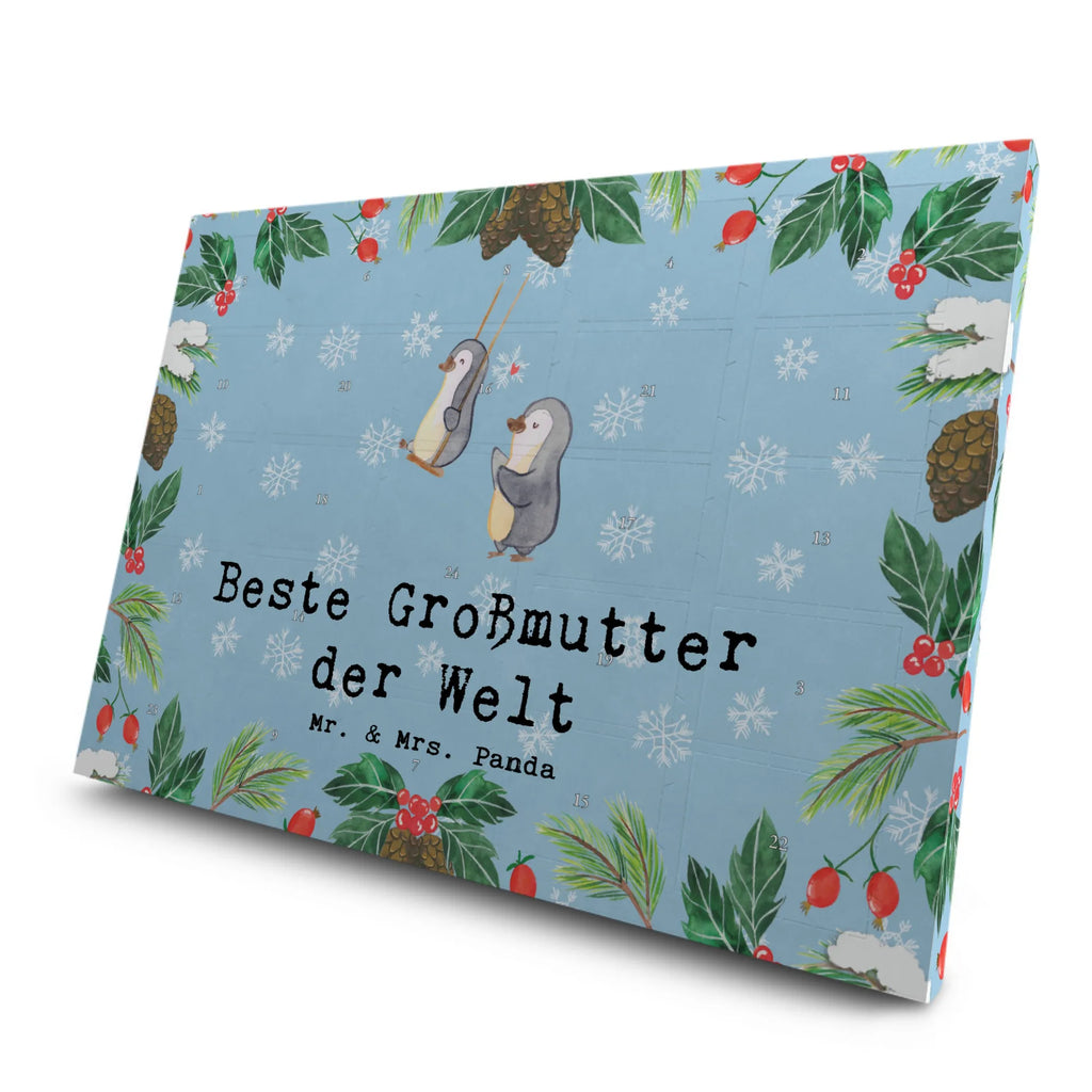  penguin Best grandmother in the world Tee Adventskalender, Adventskalender, Adventskalender mit Tee, Geschenkidee, Geschenk, Schenken, Mitbringsel, Geburtstag, Geburtstagsgeschenk, für, Danke, Dankeschön, Bedanken, Freude machen, Geschenktipp, Oma Geworden, Großmutter, Omi, Oma, Grosseltern
