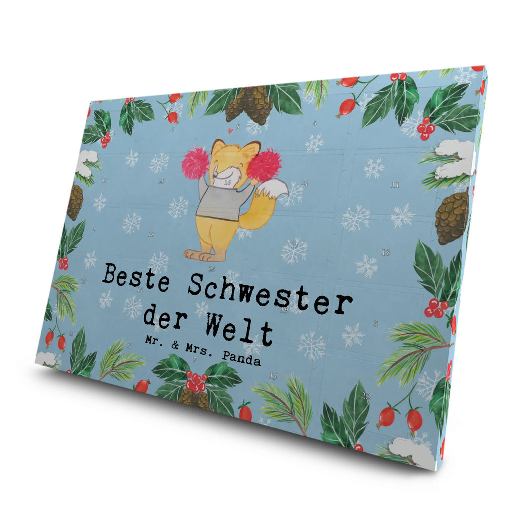 Tee Adventskalender Fuchs Beste Schwester der Welt Adventskalender mit Tee, Tee Adventskalender, Adventskalender, Geschenkidee, Geschenk, Schenken, Mitbringsel, Geburtstag, Geburtstagsgeschenk, für, Danke, Dankeschön, Bedanken, Freude machen, Geschenktipp, Kleinigkeit, Schwester, Beste, Schwesterherz, Tochter, Sister, Familie, Geschwister