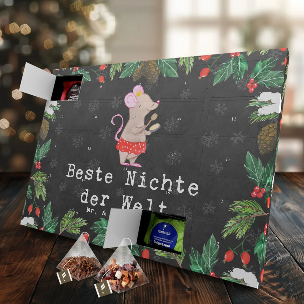  Mouse best niece in the world Tee Adventskalender, Adventskalender, Adventskalender mit Tee, Geschenkidee, Geschenk, Schenken, Mitbringsel, Geburtstag, Geburtstagsgeschenk, für, Danke, Dankeschön, Bedanken, Freude machen, Geschenktipp, Taufe, Patentante, Nichte, Patenkind, Beste, Tochter Des Bruders, Patenonkel, Onkel, Tante, Tochter Der Schwester