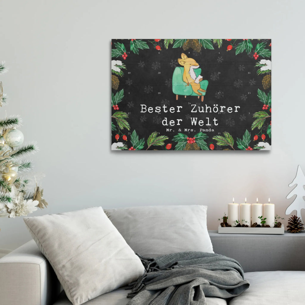 Tee Adventskalender Fuchs Bester Zuhörer der Welt Tee Adventskalender, Adventskalender, Adventskalender mit Tee, Geschenkidee, Geschenk, Schenken, Mitbringsel, Geburtstag, Geburtstagsgeschenk, für, Danke, Dankeschön, Bedanken, Freude machen, Geschenktipp, Offenes Ohr, Freundin, Zuhörer, Freund, Hilfsbereit, Hilfe