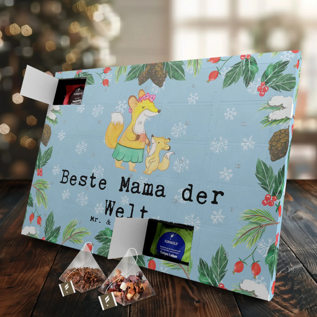 Tee Adventskalender Fuchs Beste Mama der Welt Adventskalender, Adventskalender mit Tee, Tee Adventskalender, Geschenkidee, Geschenk, Schenken, Mitbringsel, Geburtstag, Geburtstagsgeschenk, für, Danke, Dankeschön, Bedanken, Freude machen, Geschenktipp, Beste, Tochter, Muttertag, Mami, Supermama, Beste Mama, Mama, Mutter, Ma, Sohn, Mutti
