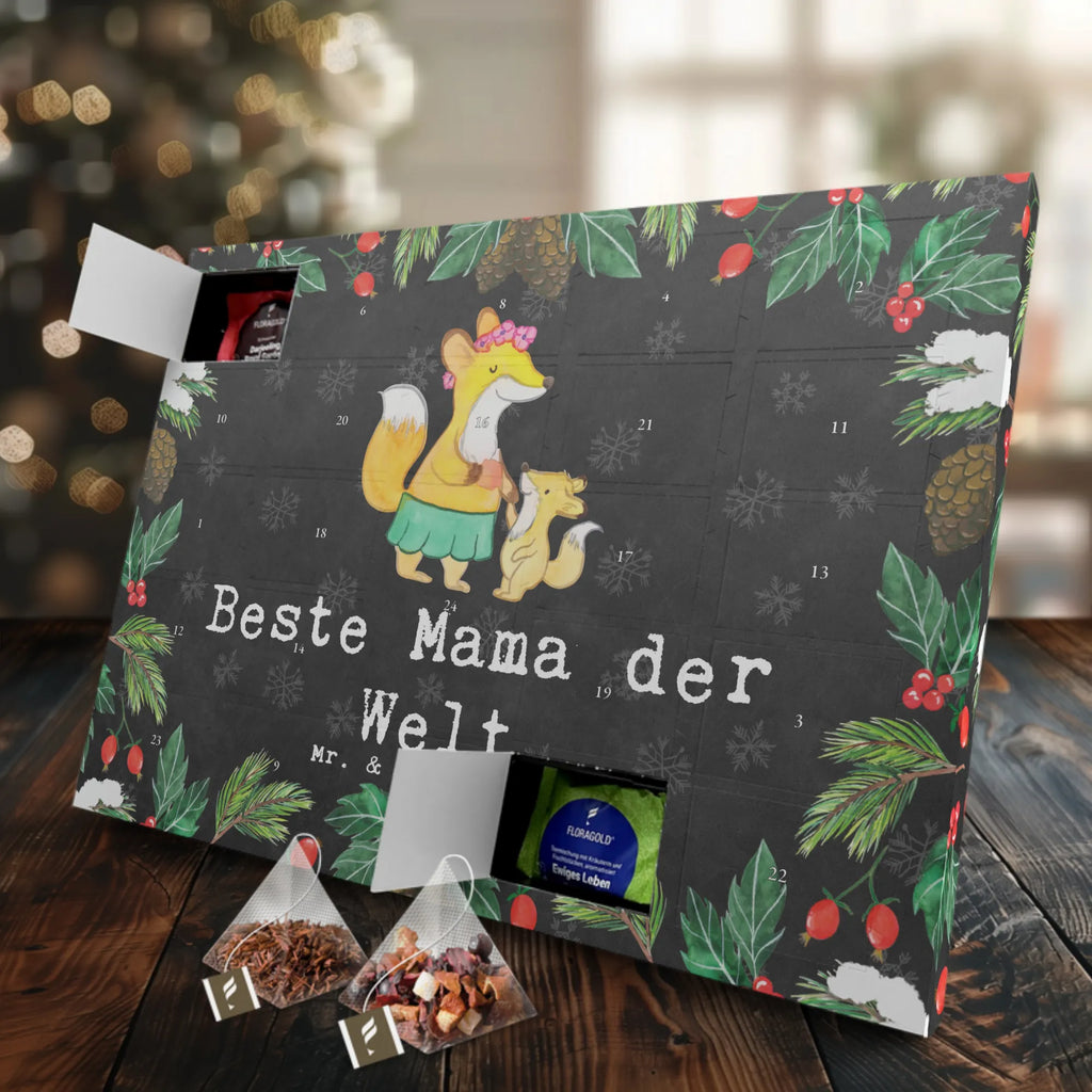 Tee Adventskalender Fuchs Beste Mama der Welt Adventskalender, Adventskalender mit Tee, Tee Adventskalender, Geschenkidee, Geschenk, Schenken, Mitbringsel, Geburtstag, Geburtstagsgeschenk, für, Danke, Dankeschön, Bedanken, Freude machen, Geschenktipp, Beste, Tochter, Muttertag, Mami, Supermama, Beste Mama, Mama, Mutter, Ma, Sohn, Mutti