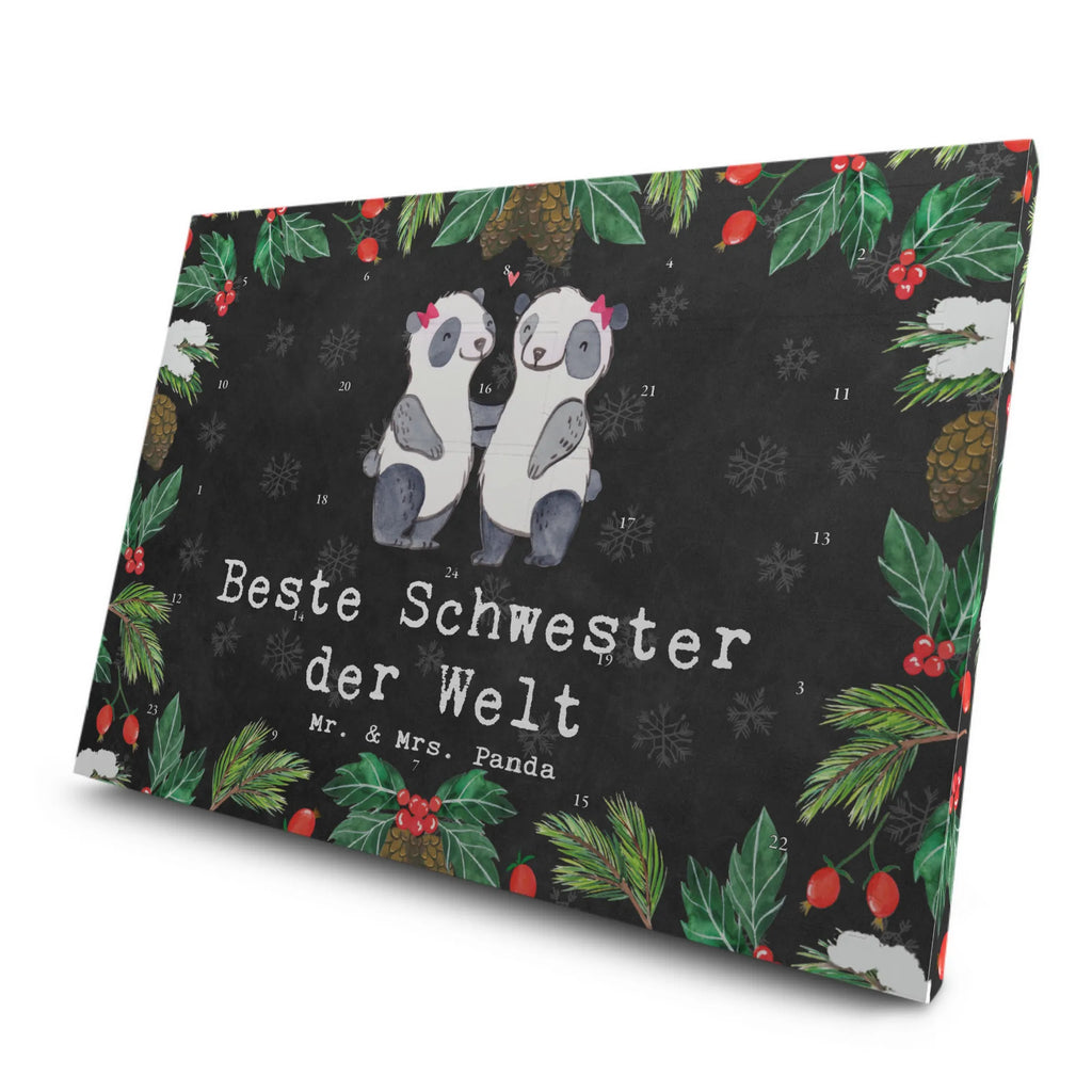 Tee Adventskalender Panda Beste Schwester der Welt Adventskalender, Adventskalender mit Tee, Tee Adventskalender, Geschenkidee, Geschenk, Schenken, Mitbringsel, Geburtstag, Geburtstagsgeschenk, für, Danke, Dankeschön, Bedanken, Freude machen, Geschenktipp, Schwester, Kleinigkeit, Schwestern, Familie, Kinder, Sister, Liebe, Beste, Schwesterherz, Tochter, Geschwister