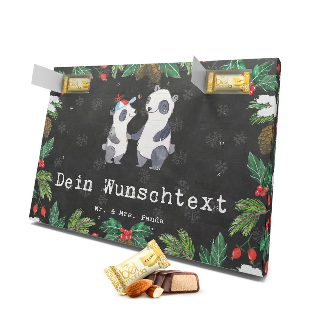 Personalisierter Marzipan Adventskalender Panda Bester Cousin der Welt Personalisierter Marzipan Adventskalender, für, Dankeschön, Geschenk, Schenken, Geburtstag, Geburtstagsgeschenk, Geschenkidee, Danke, Bedanken, Mitbringsel, Freude machen, Geschenktipp, Sohn von Onkel, Sohn von Tante, Cousine, Familie, Cousin, Verwandtschaft, Vetter, Kousin