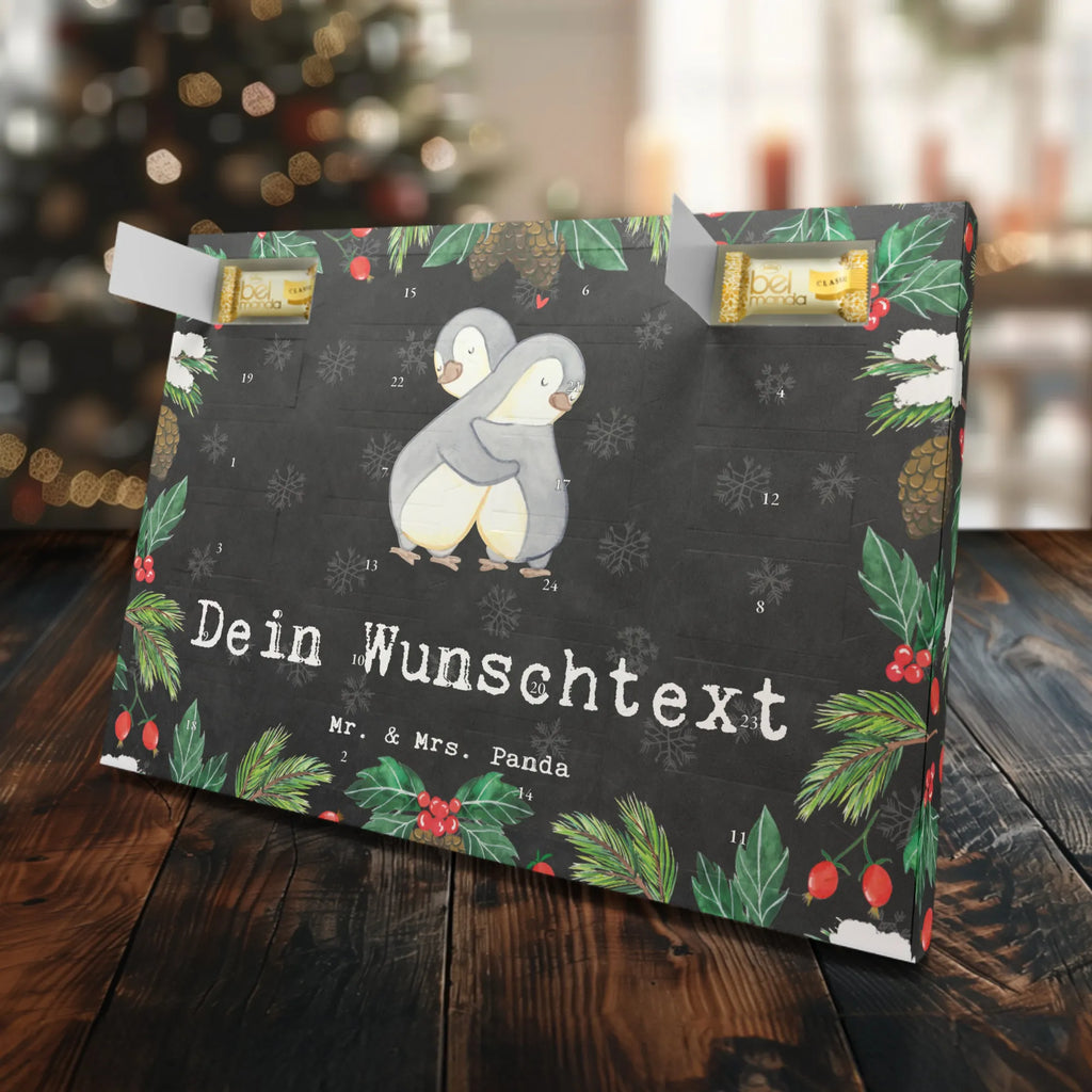 Personalisierter Marzipan Adventskalender Pinguin Beste Tante der Welt Personalisierter Marzipan Adventskalender, für, Dankeschön, Geschenk, Schenken, Geburtstag, Geburtstagsgeschenk, Geschenkidee, Danke, Bedanken, Mitbringsel, Freude machen, Geschenktipp, Neffe, Kleinigkeit, Nichte, Patentante, Taufe, Paten Tante, Lieblingstante, Familie, Tante, Taufpartner