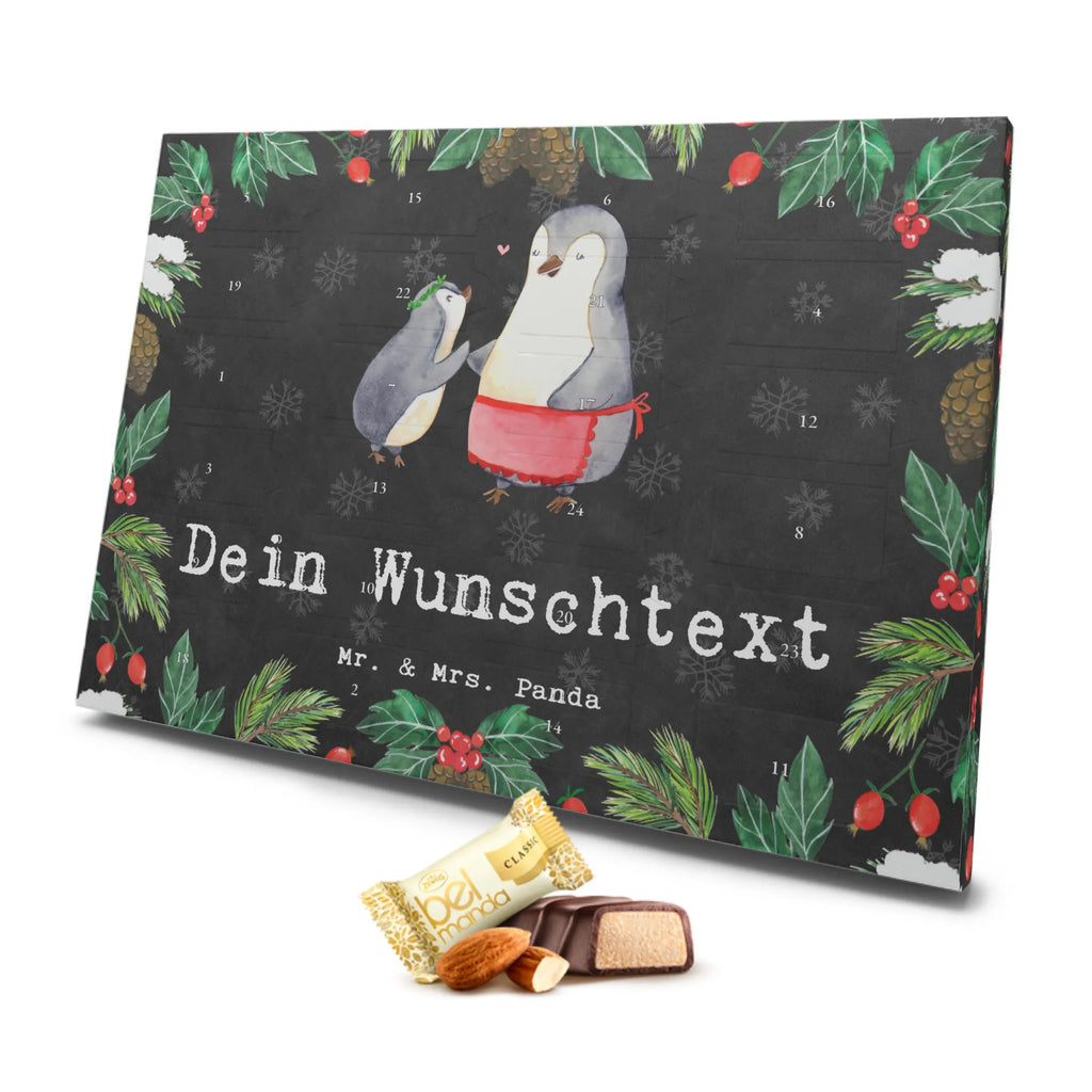 Personalisierter Marzipan Adventskalender Pinguin Beste Mutter der Welt Personalisierter Marzipan Adventskalender, für, Dankeschön, Geschenk, Schenken, Geburtstag, Geburtstagsgeschenk, Geschenkidee, Danke, Bedanken, Mitbringsel, Freude machen, Geschenktipp, Supermama, Mama, Muttertag, Tochter, Ma, Mutter, Mami, Beste, Beste Mama, Sohn, Mutti