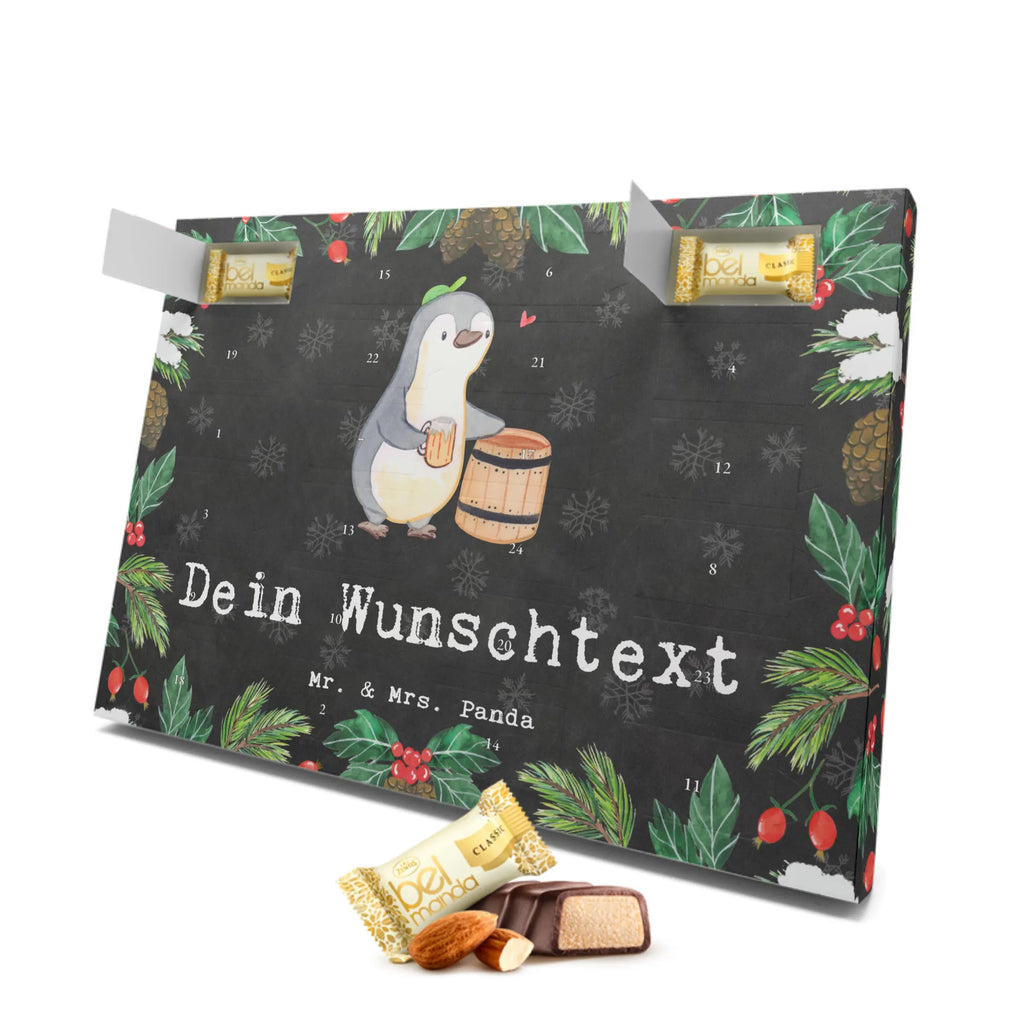 Personalisierter Marzipan Adventskalender Pinguin Bester Trinkbruder der Welt Personalisierter Marzipan Adventskalender, für, Dankeschön, Geschenk, Schenken, Geburtstag, Geburtstagsgeschenk, Geschenkidee, Danke, Bedanken, Mitbringsel, Freude machen, Geschenktipp, Saufkumpane, Trinken, Party, Kumpel, Trinkkumpel, Kleinigkeit, Kumpane, Trinkbruder