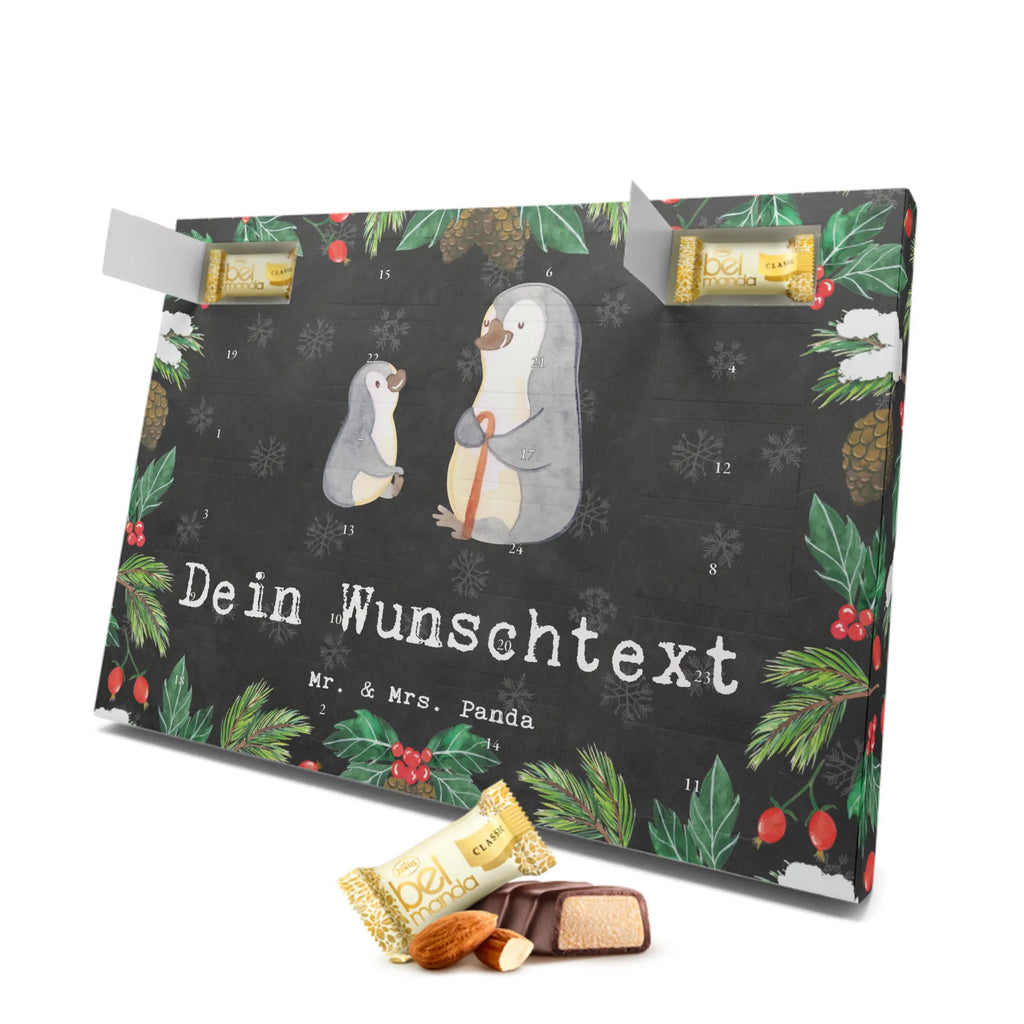 Personalisierter Marzipan Adventskalender Pinguin Bester Opa der Welt Personalisierter Marzipan Adventskalender, für, Dankeschön, Geschenk, Schenken, Geburtstag, Geburtstagsgeschenk, Geschenkidee, Danke, Bedanken, Mitbringsel, Freude machen, Geschenktipp, Bester, Oppi, Kleinigkeit, Enkelin, Opi. Großpapa, Opa, Grossvater, Großvater, Enkel, Oppa, Großeltern, Enkelkind