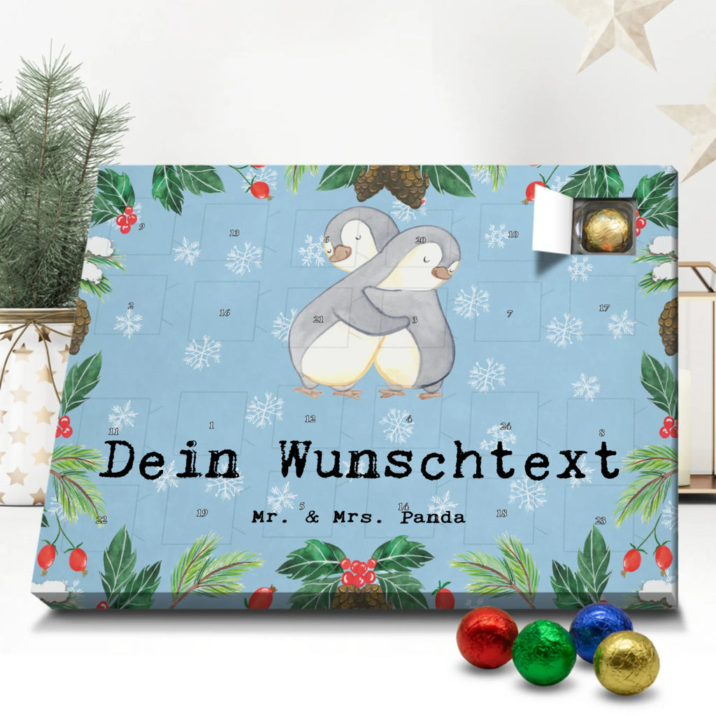 Personalisierter Schoko Adventskalender Pinguin Beste Beziehung der Welt Adventskalender mit Namen, Personalisierter Adventskalender, Schenken, Mitbringsel, Geburtstag, Geschenkidee, Geschenktipp, für, Freude machen, Danke, Geschenk, Dankeschön, Geburtstagsgeschenk, Bedanken, Liebesgeschenk, Zusammen sein, Verlieb, Liebe, Miteinander gehen, Beziehung