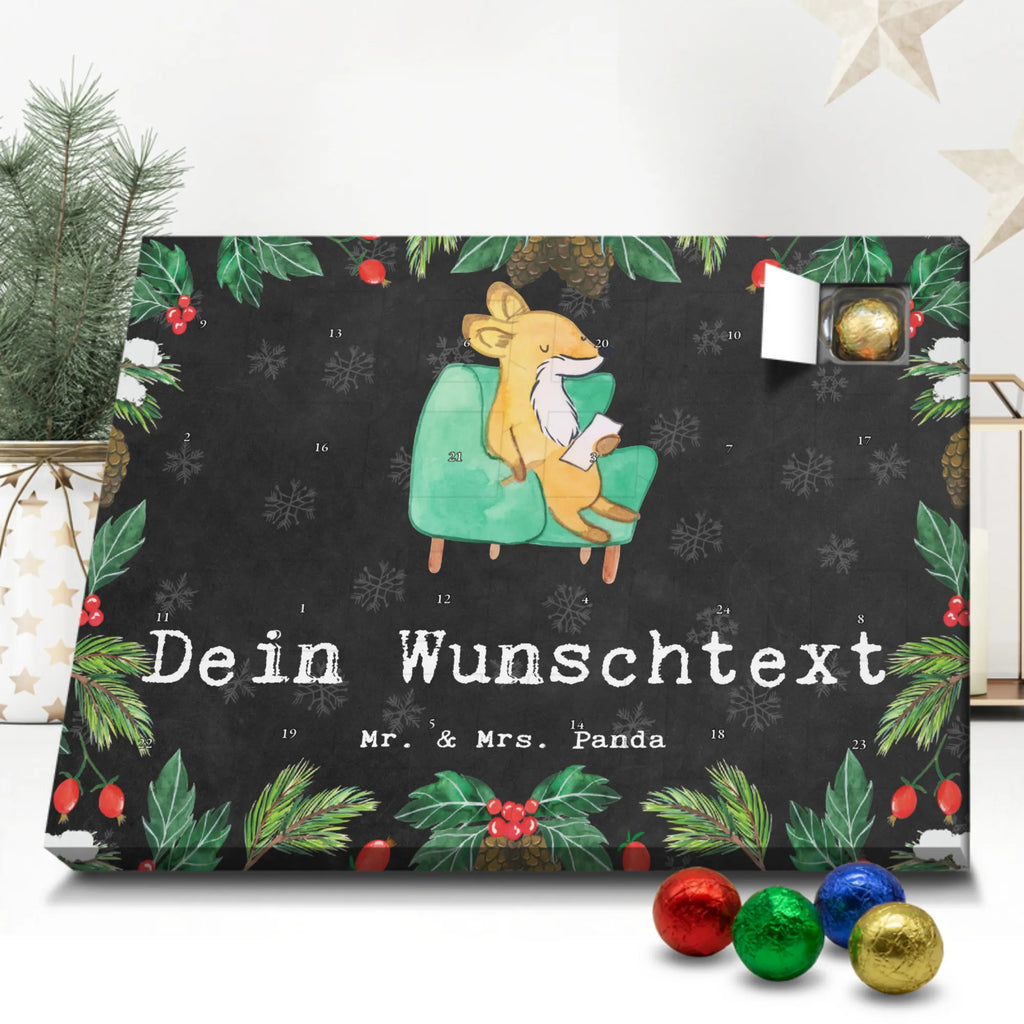 Adventskalender mit Namen Fuchs Bester Zuhörer der Welt Personalisierter Adventskalender, Adventskalender mit Namen, Geburtstagsgeschenk, Geschenktipp, Dankeschön, für, Geschenkidee, Freude machen, Geschenk, Schenken, Mitbringsel, Geburtstag, Bedanken, Danke, Offenes Ohr, Zuhörer, Hilfsbereit, Freund, Freundin, Hilfe