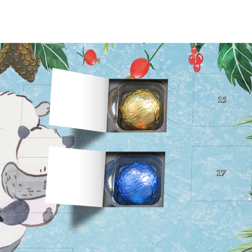 Chocolate advent calendar panda Best foster parents in the world gift, thank you, birthday present, giving, birthday, gift tip, make you happy, for, gift idea, mom and dad, foster parents, foster child, parents couple, parents