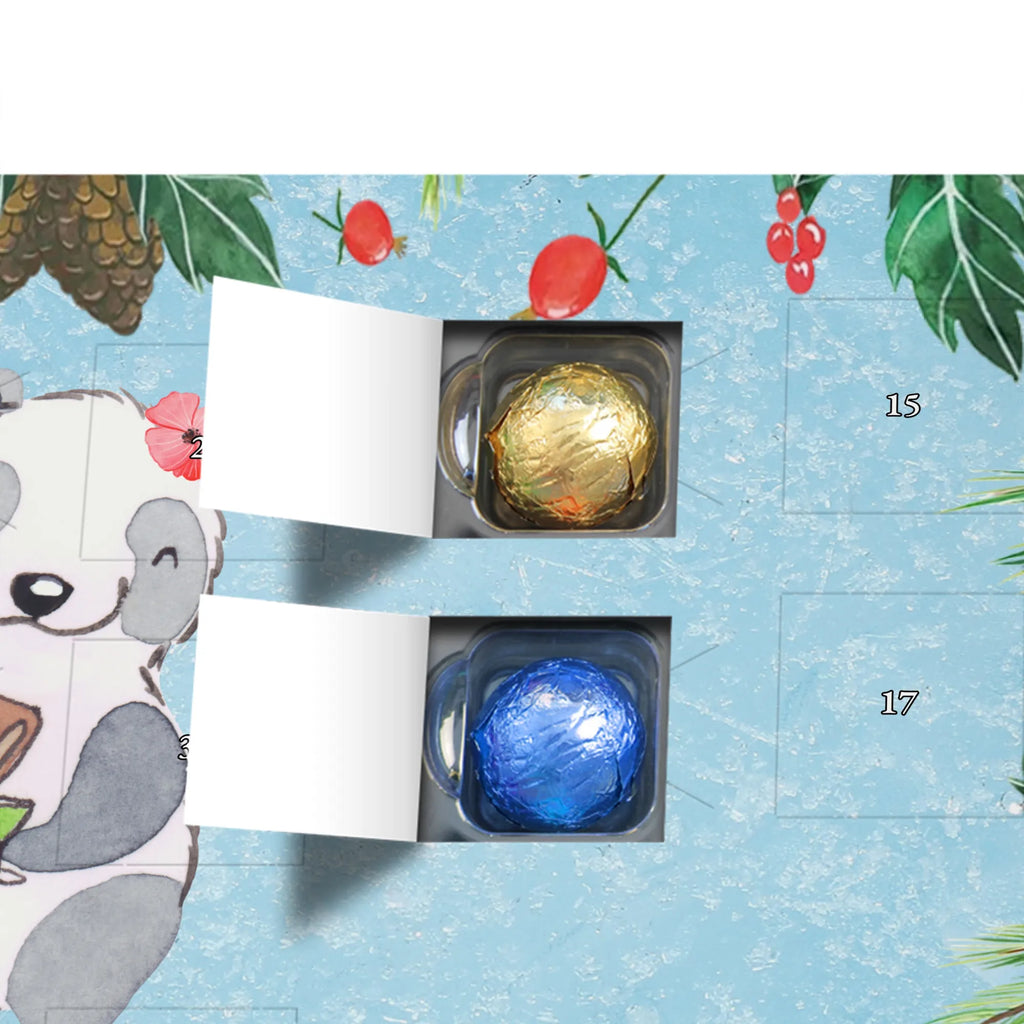 Chocolate advent calendar panda Best drinking sister in the world gift, thank you, birthday present, giving, birthday, gift tip, make you happy, for, gift idea, alcohol, drinking, Drinking sister, friend, weekend, trifle