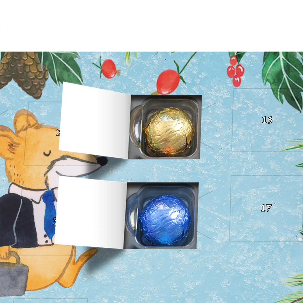 Chocolate advent calendar Fox Best colleague in the world gift, birthday, gift idea, birthday present, giving, thank you, for, make you happy, gift tip, colleague, fellow worker, employee, farewell gift, Work colleague, profession, retirement, work