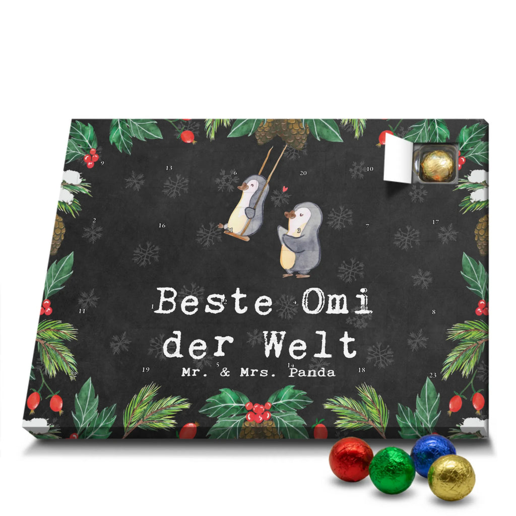 Chocolate advent calendar penguin Best grandma in the world gift, birthday, gift idea, birthday present, giving, thank you, for, make you happy, gift tip, grandpa, grandma, grandson, Grandmother, grandchild, granddaughter, best, little thing