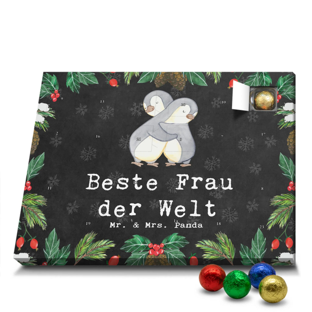Chocolate advent calendar penguin best woman in the world gift, birthday, gift idea, birthday present, giving, thank you, for, make you happy, gift tip, marriage, spouse, significant other, dream woman, darling, Best, trifle, bride, wife, girlfriend, woman