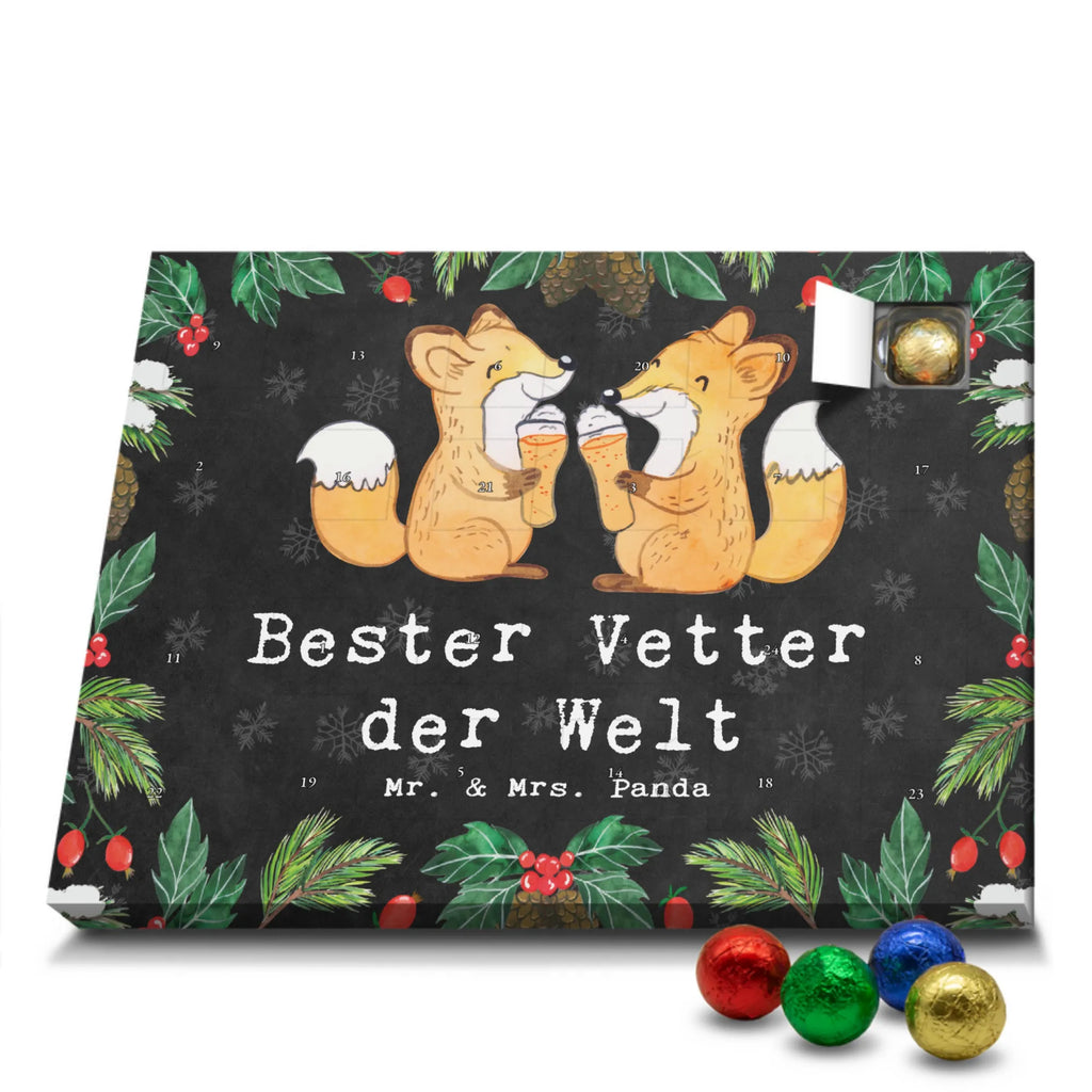 Chocolate advent calendar Fox Best cousin in the world gift, thank you, birthday present, giving, birthday, gift tip, make you happy, for, gift idea, aunt&#39;s son, kin, uncle&#39;s son