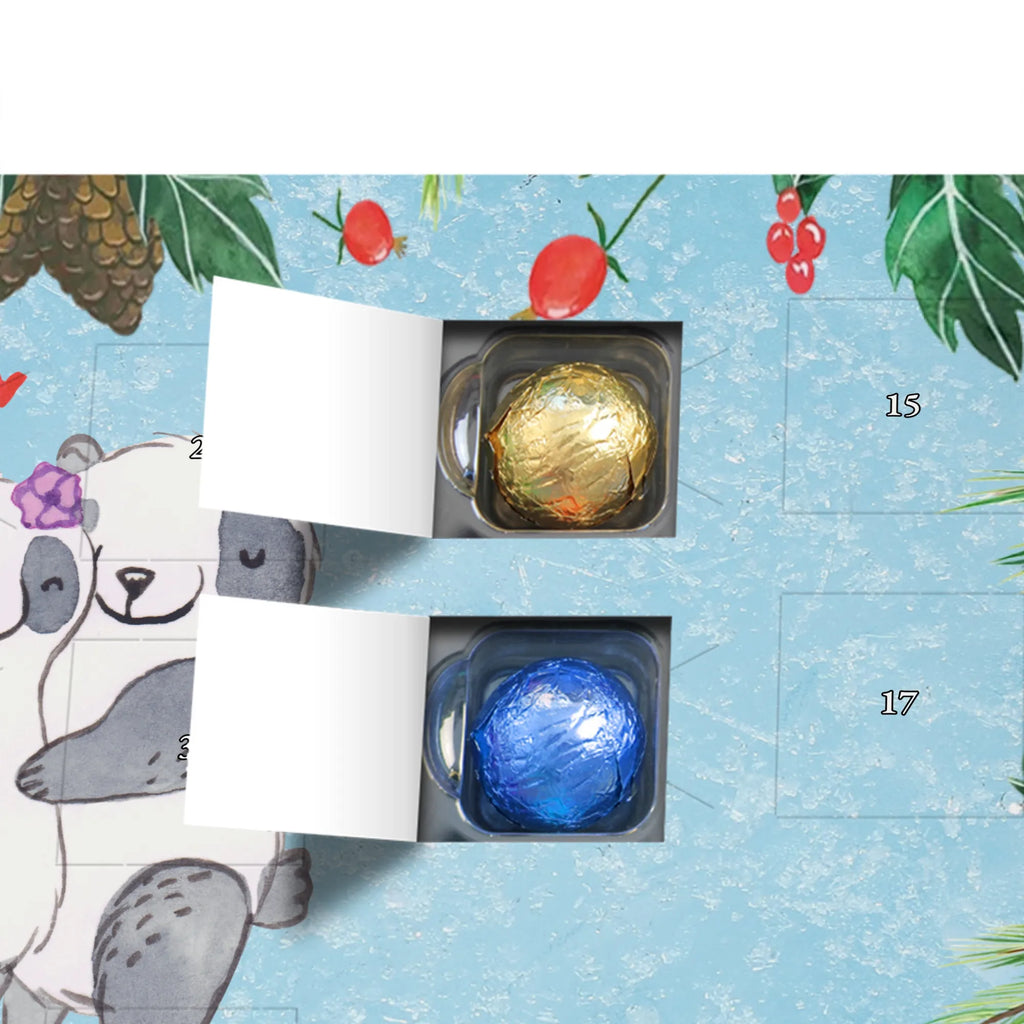  Panda Najlepsza żona na świecie Urodziny, Prezent, Dziękuję, Pomysł na prezent, dla, Wręczyć, Prezent urodzinowy, Podziękować, Upominek, Sprawić radość, Tip na prezent