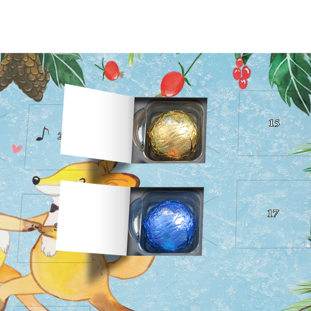 Chocolate advent calendar Fox Best parents in the world gift, birthday, gift idea, birthday present, giving, thank you, for, make you happy, gift tip, mom and dad, parents, parents couple, producer