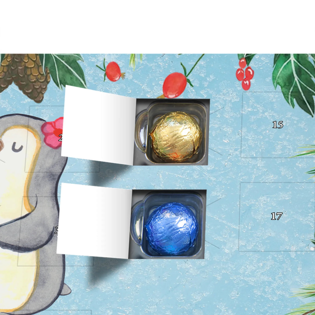 Chocolate advent calendar penguin Best mother in law in the world gift, birthday, gift idea, birthday present, giving, thank you, for, make you happy, gift tip, spouse&#39;s mother, mother, by marriage, parents-in-law, Mother-in-law
