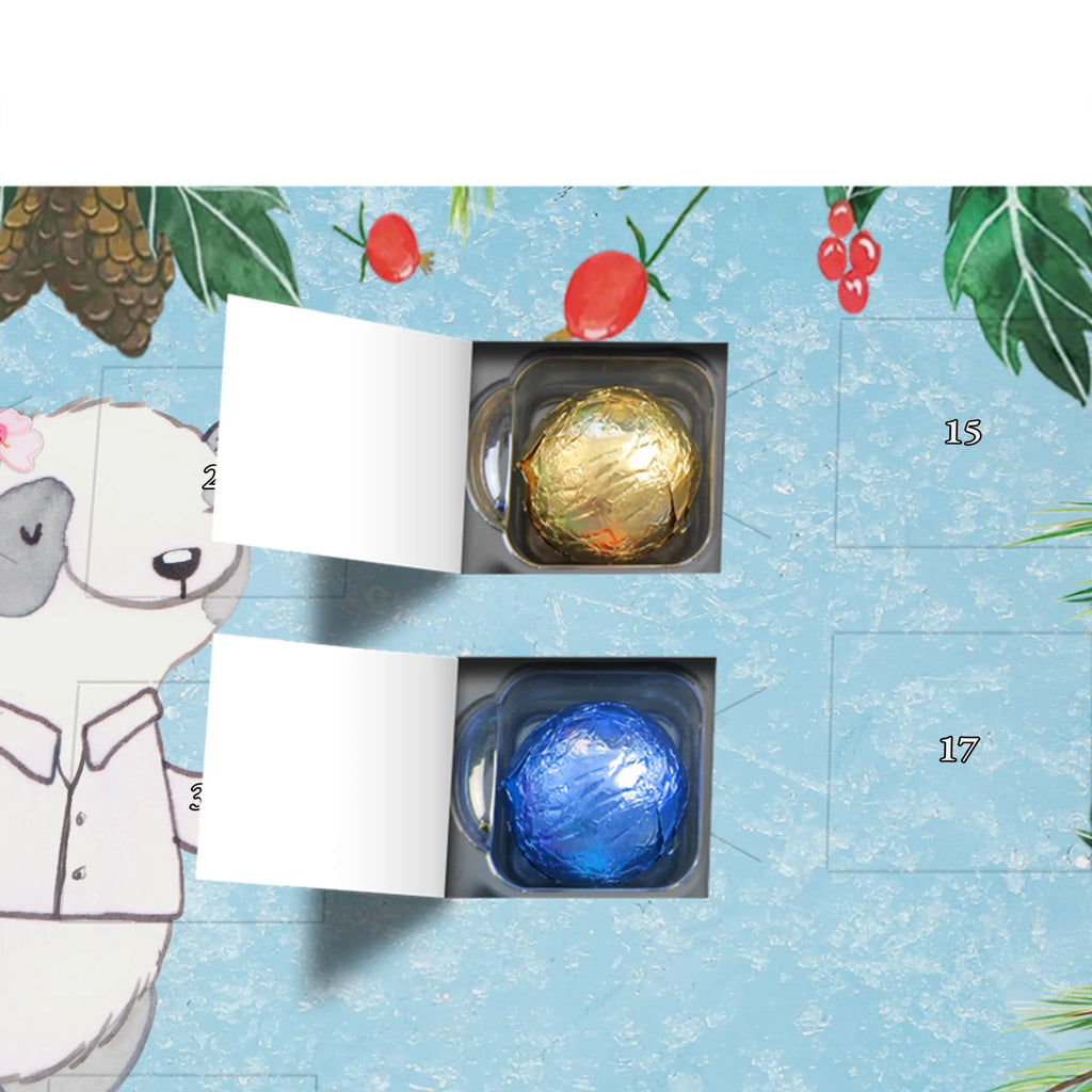 Chocolate advent calendar panda Best Team Leader gift, birthday, gift idea, birthday present, giving, thank you, for, make you happy, gift tip, supervisor, farewell, group leader, farewell gift, seminar leader, colleague, retirement, Team leader