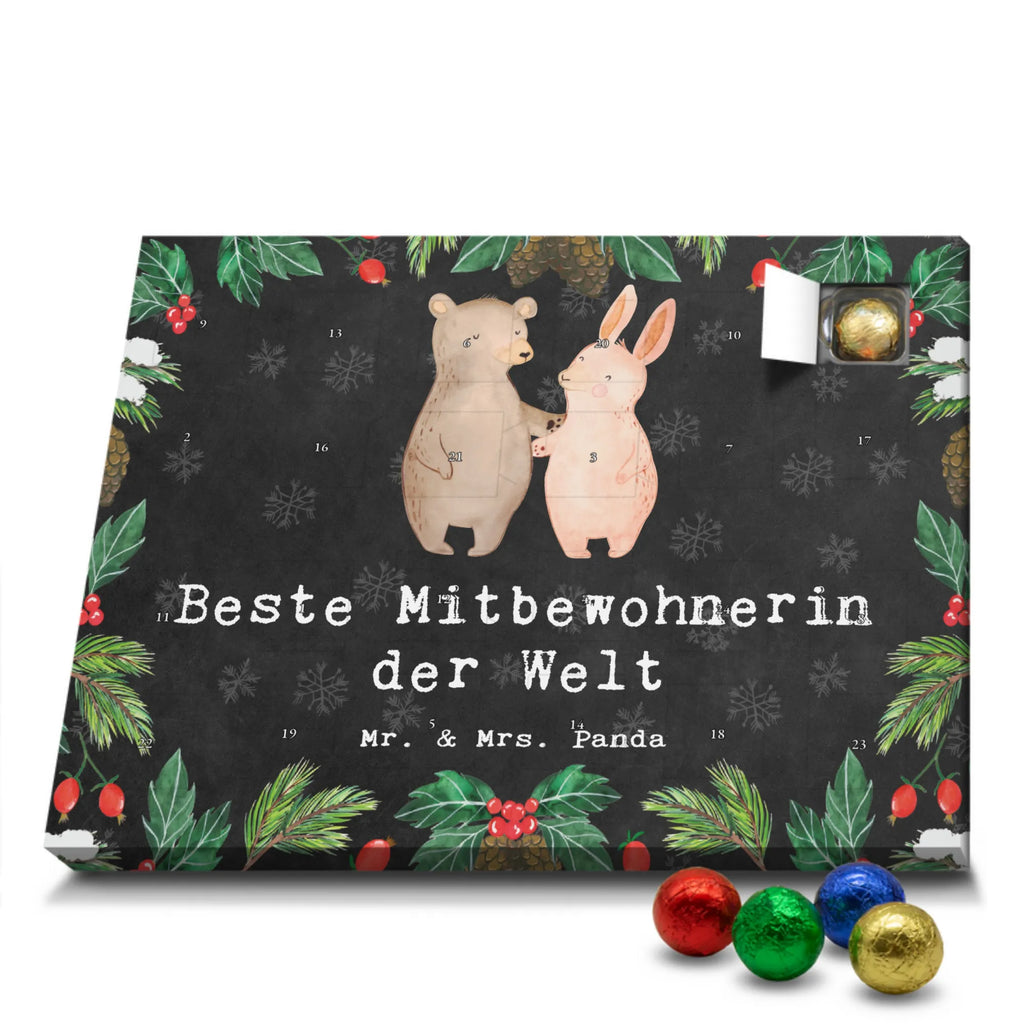 Chocolate advent calendar Hare Best roommate in the world gift, birthday, gift idea, birthday present, giving, thank you, for, make you happy, gift tip, flat share resident, Roommate, flat share