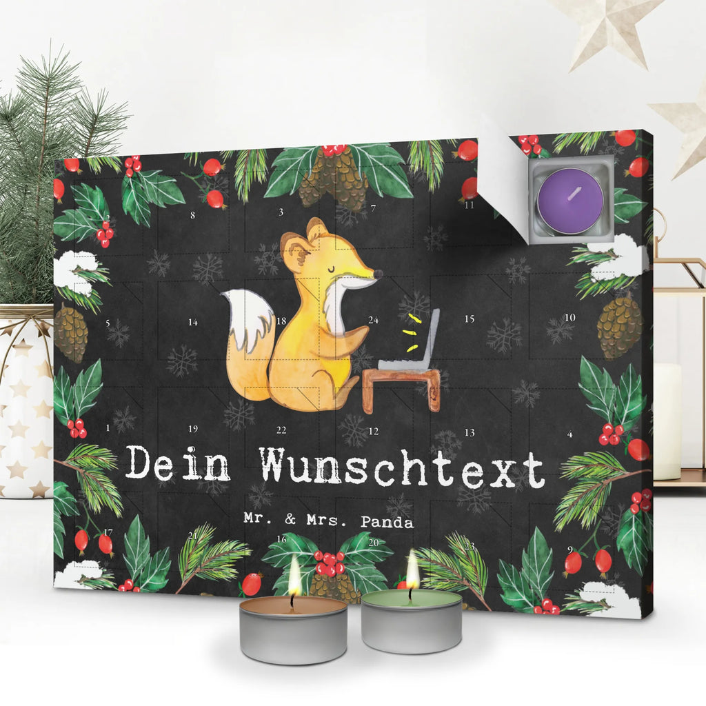  Fox Best colleague in the world Personalisierter Duftkerzen Adventskalender, Geschenkidee, Geschenk, Schenken, Mitbringsel, Geburtstag, Geburtstagsgeschenk, für, Danke, Dankeschön, Bedanken, Freude machen, Geschenktipp, Mitarbeiter, Arbeitskollege, Ruhestand, Arbeit, Beruf, Abschiedsgeschenk, Büro, Berufsgenosse, Kollege