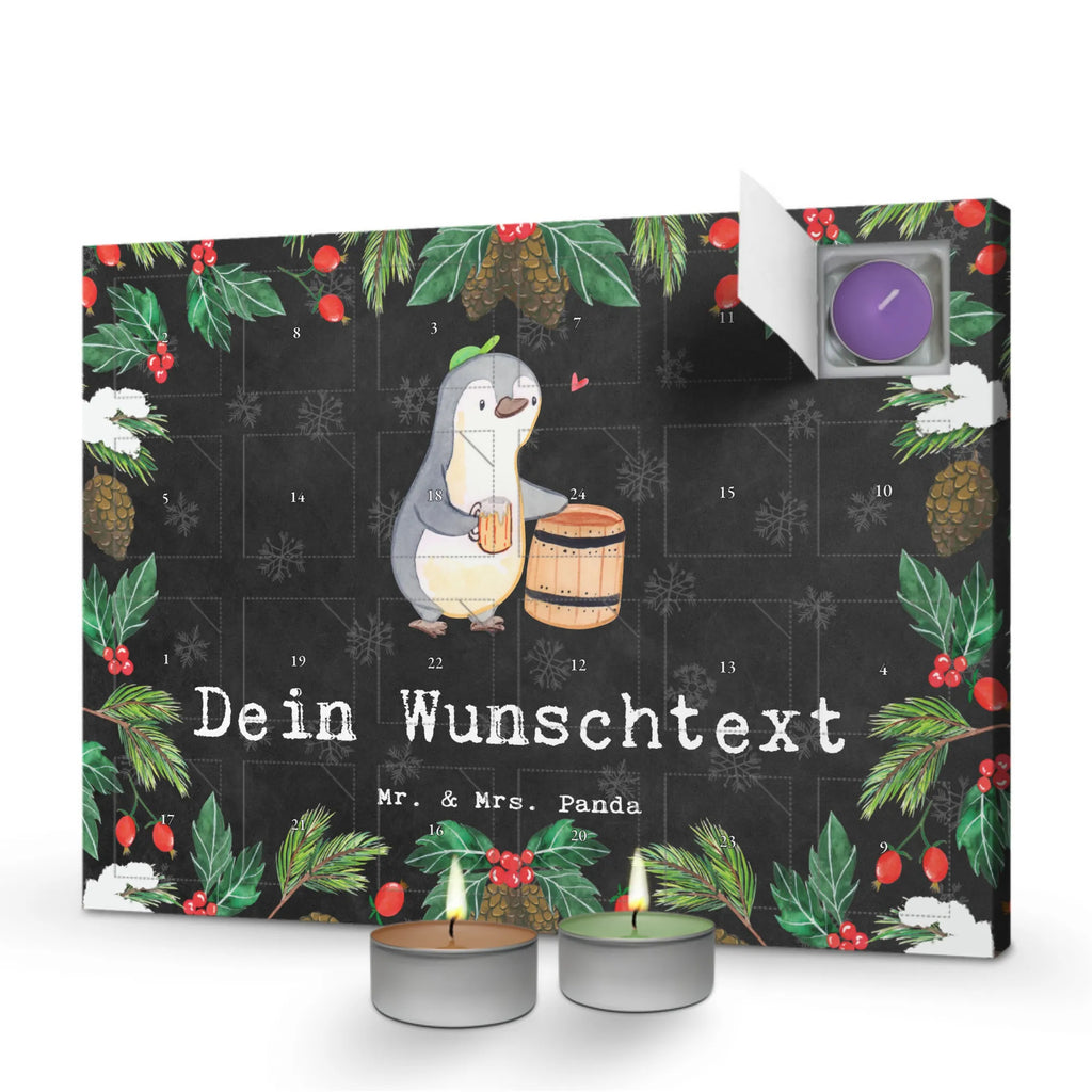 Personalisierter Duftkerzen Adventskalender Pinguin Bester Trinkbruder der Welt Personalisierter Duftkerzen Adventskalender, Geschenkidee, Geschenk, Schenken, Mitbringsel, Geburtstag, Geburtstagsgeschenk, für, Danke, Dankeschön, Bedanken, Freude machen, Geschenktipp, Kleinigkeit, Kumpane, Party, Saufkumpane, Trinkkumpel, Trinkbruder, Trinken, Kumpel